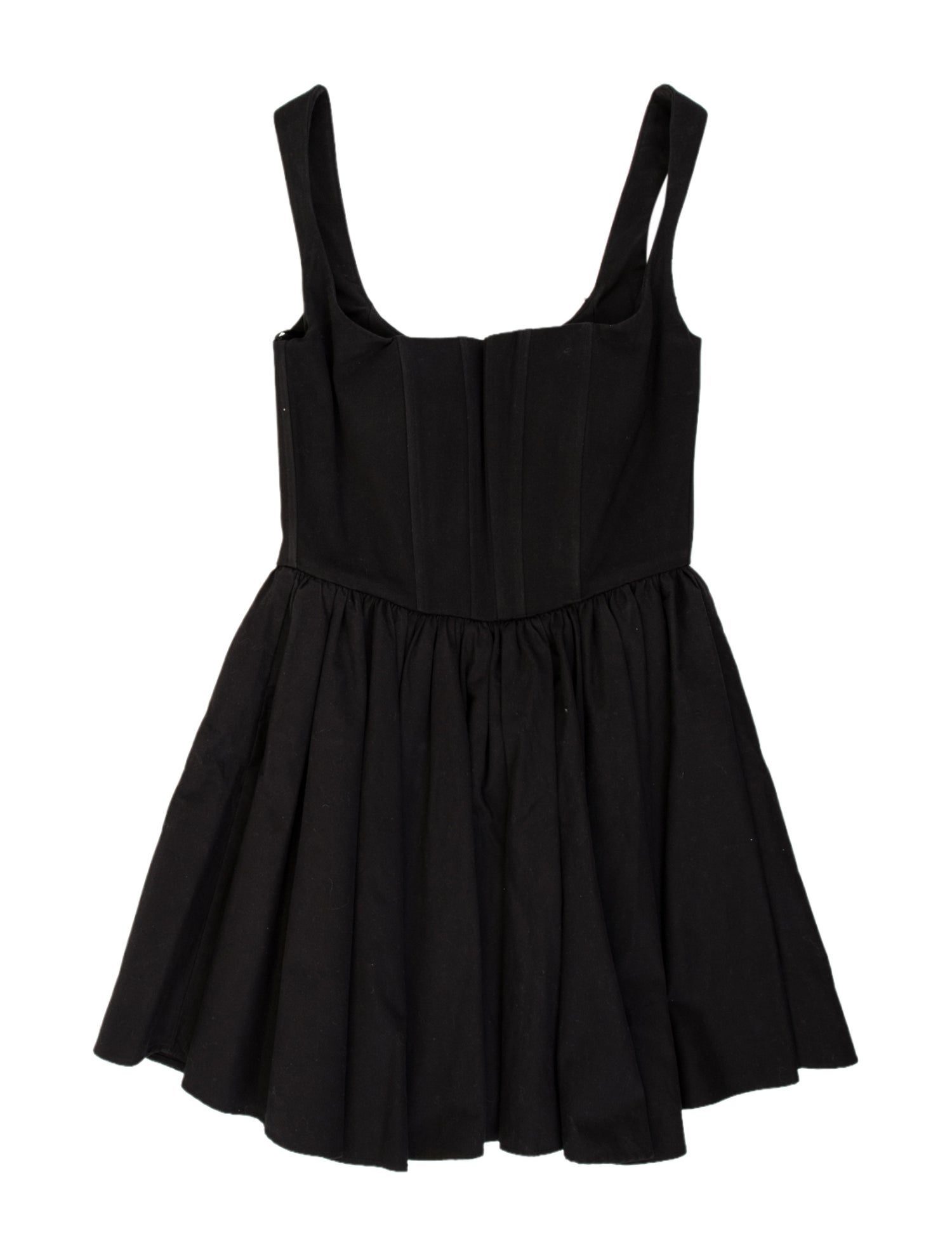 Silvia Astore Square Neckline Mini Dress