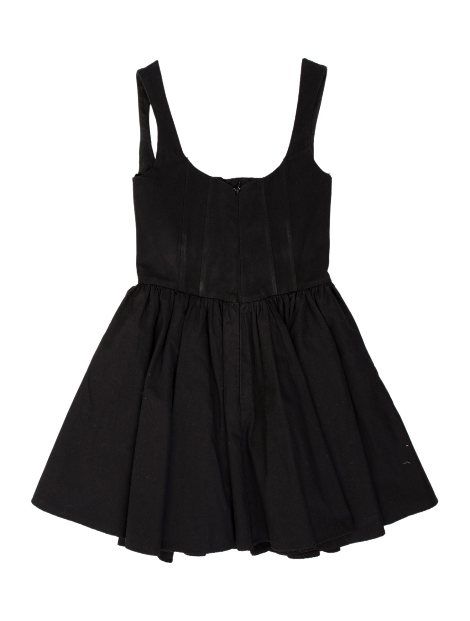 Silvia Astore Square Neckline Mini Dress