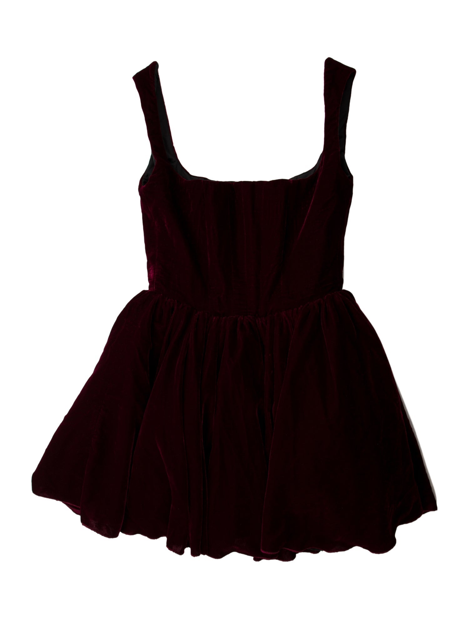 Silvia Astore Square Neckline Mini Dress