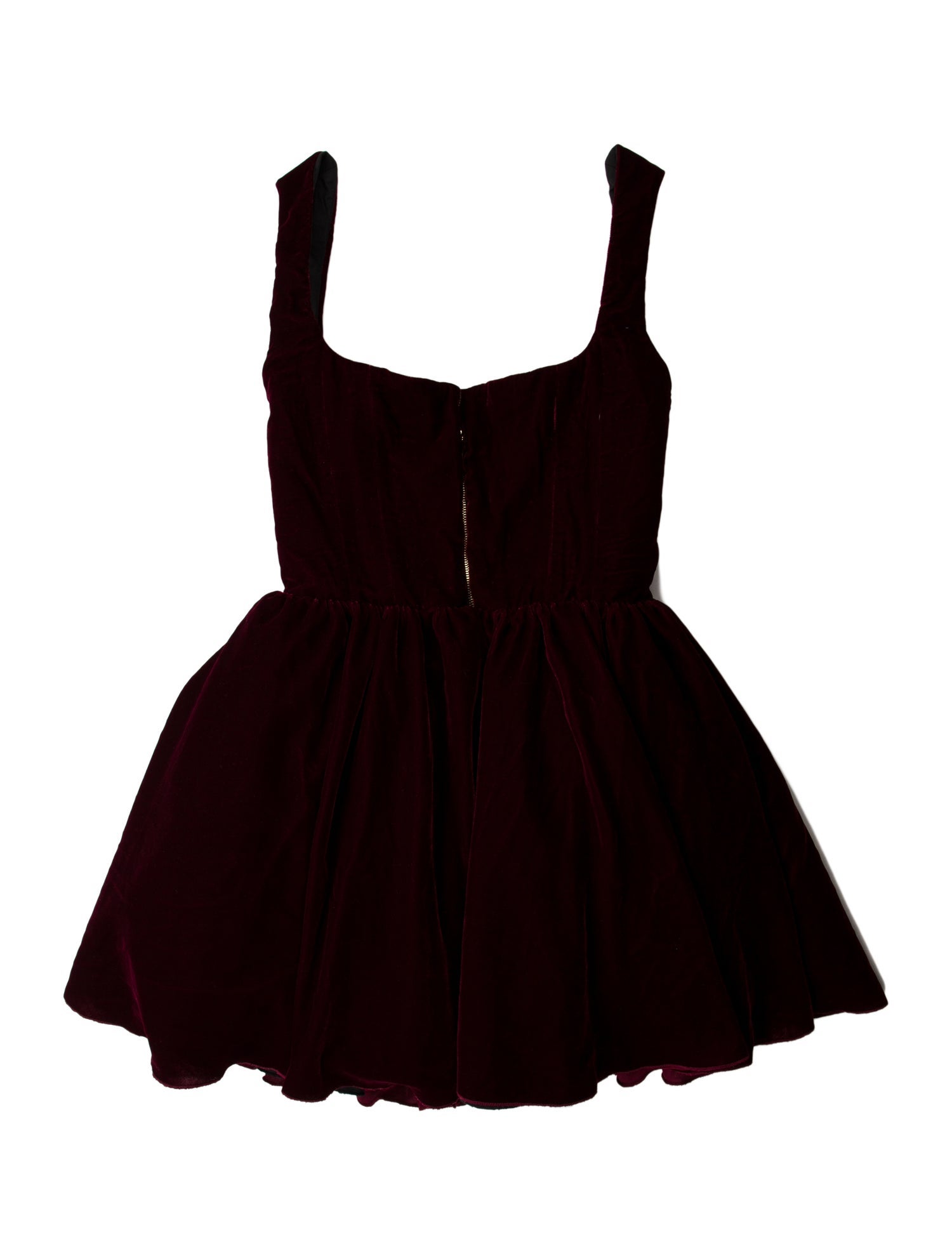 Silvia Astore Square Neckline Mini Dress