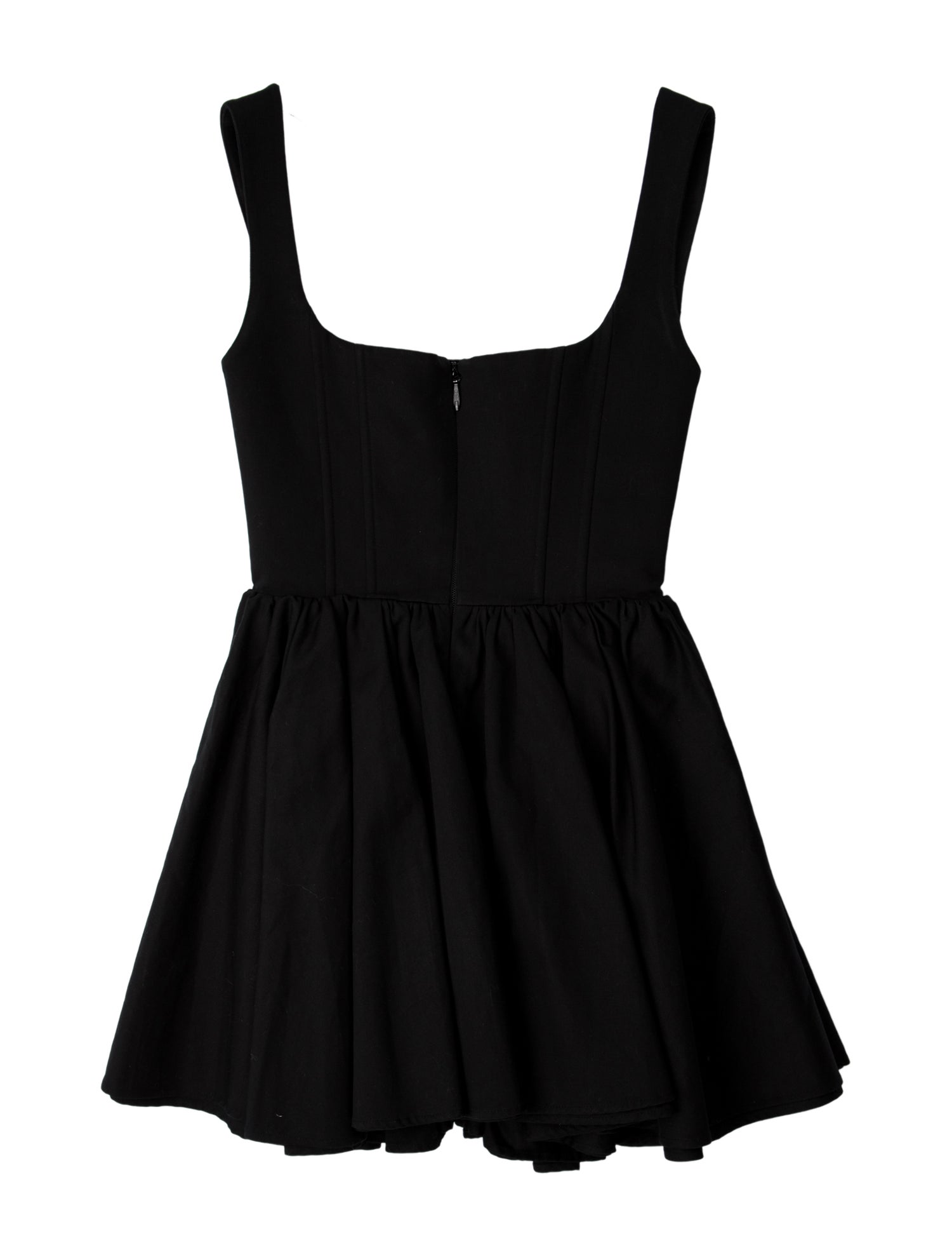 Silvia Astore Square Neckline Mini Dress