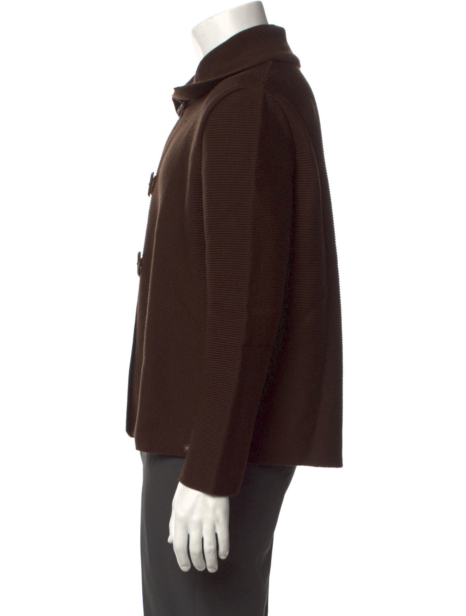 Saint James Wool Mock Neck Polo Sweater w/ Tags