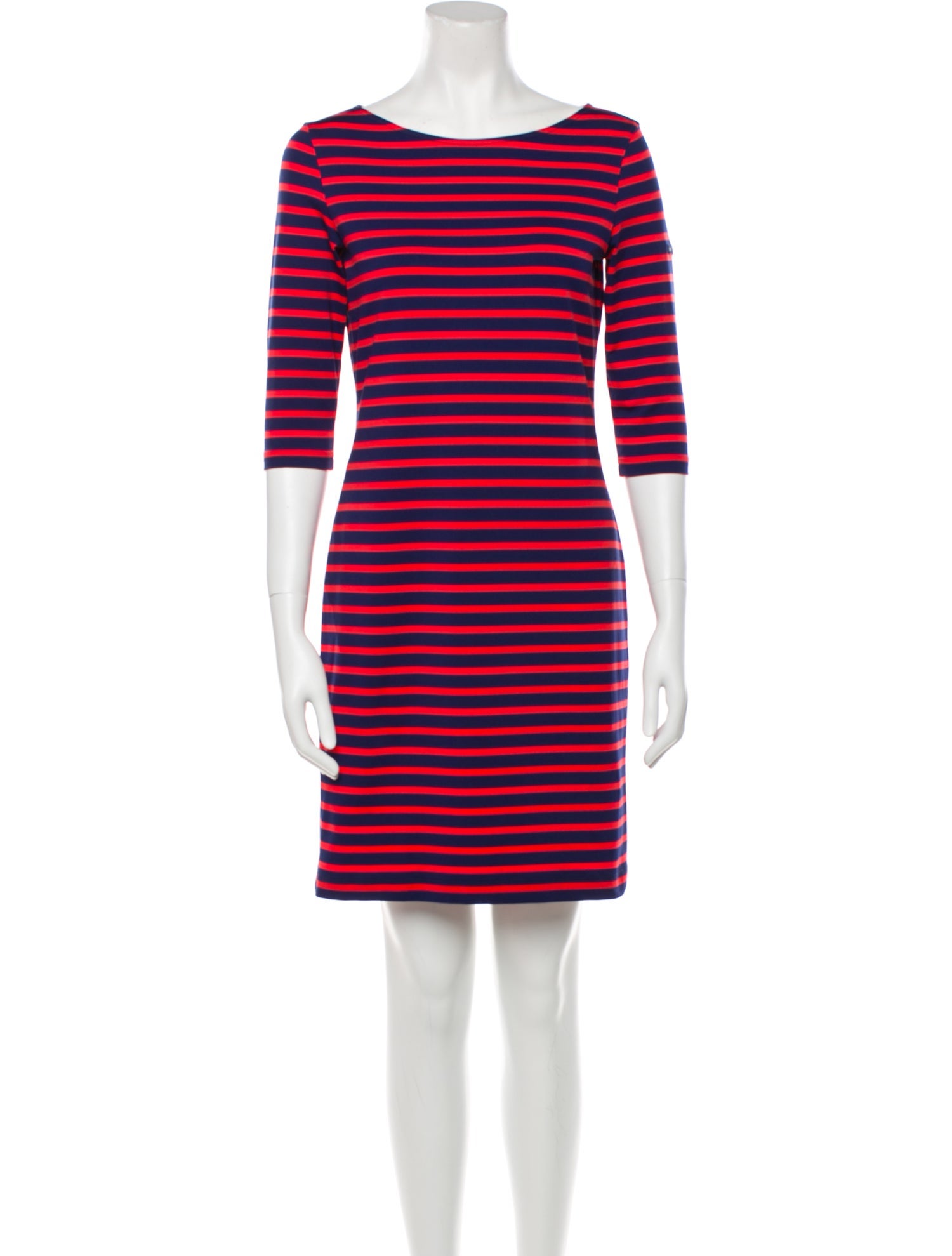 Saint James Striped Mini Dress