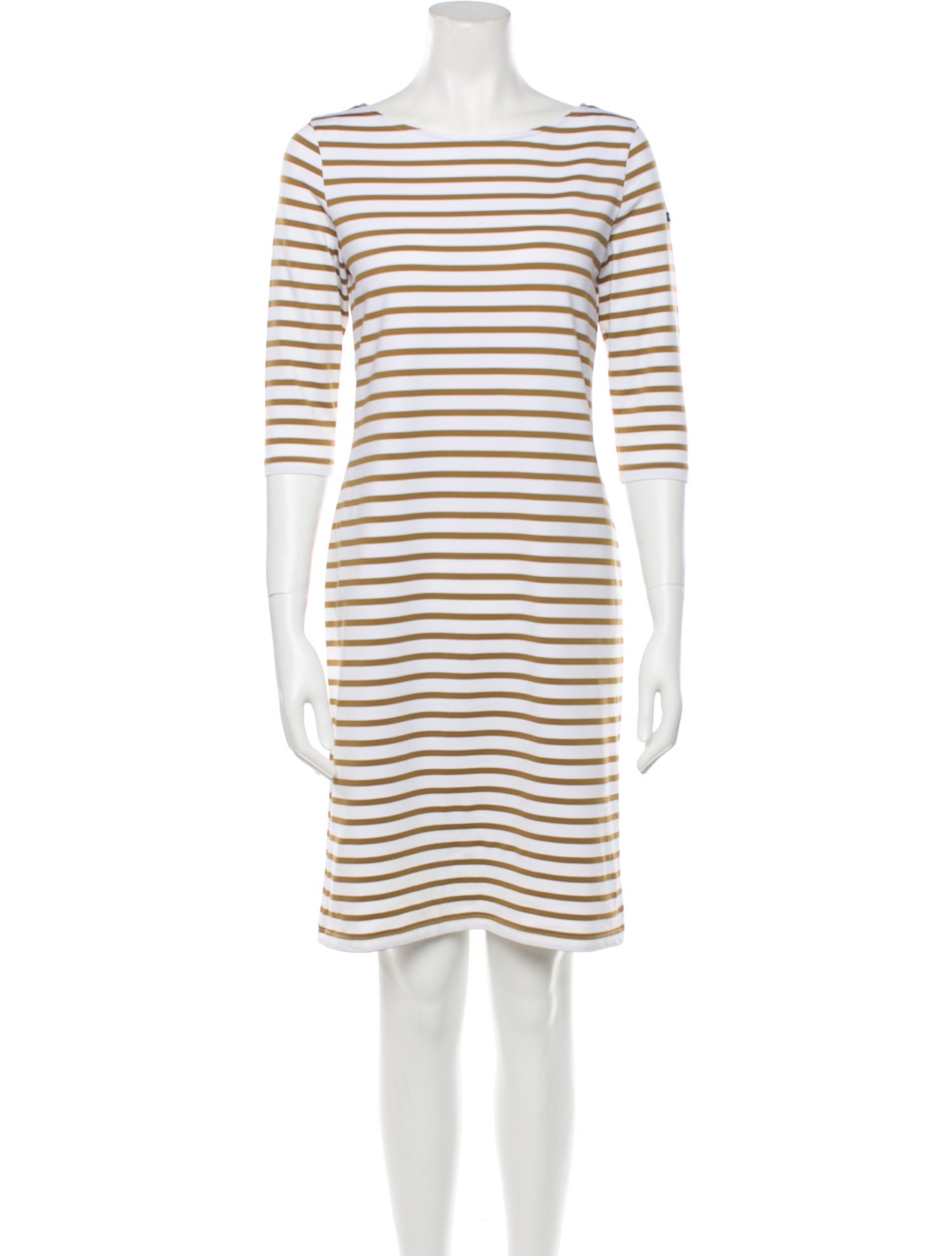 Saint James Striped Mini Dress