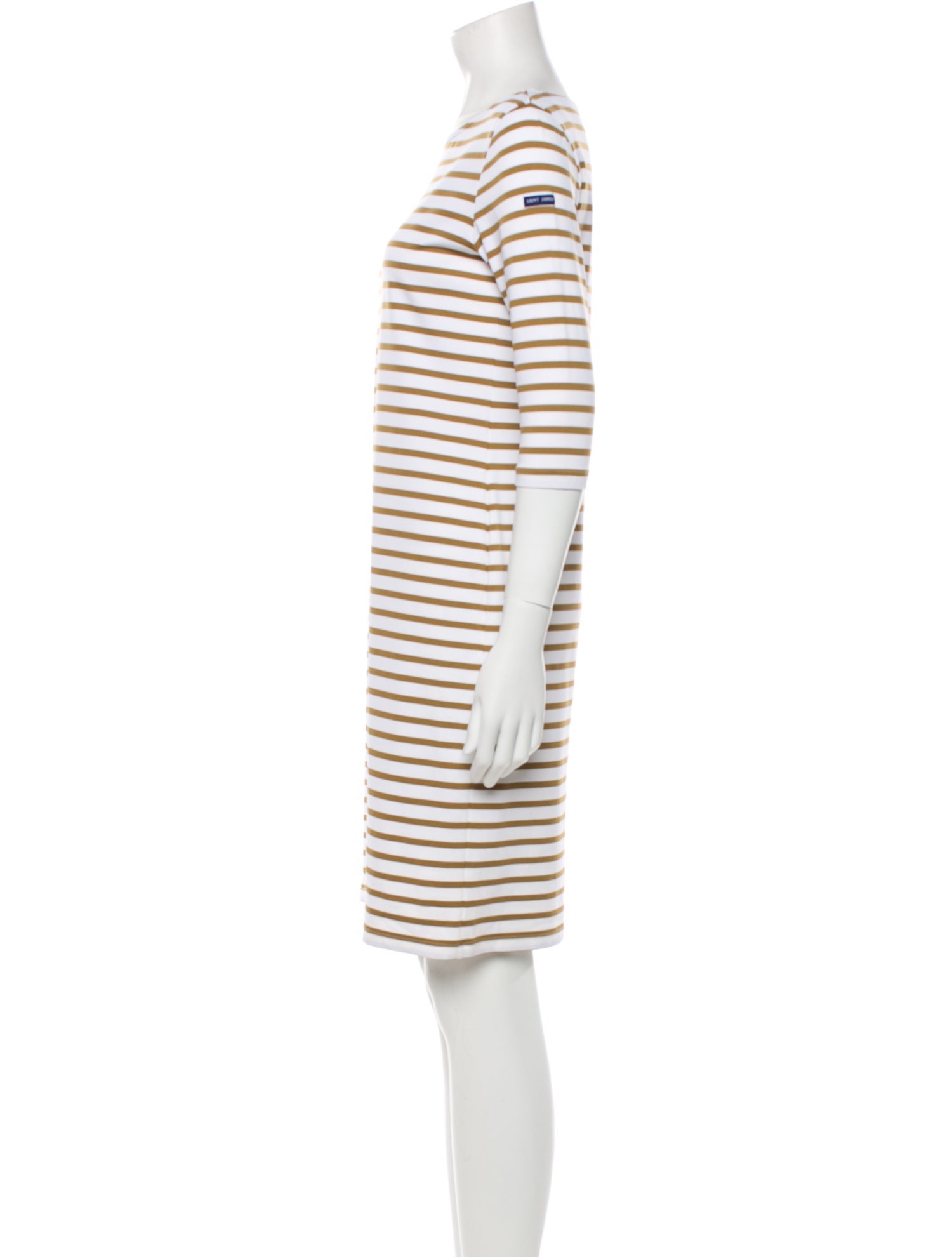 Saint James Striped Mini Dress