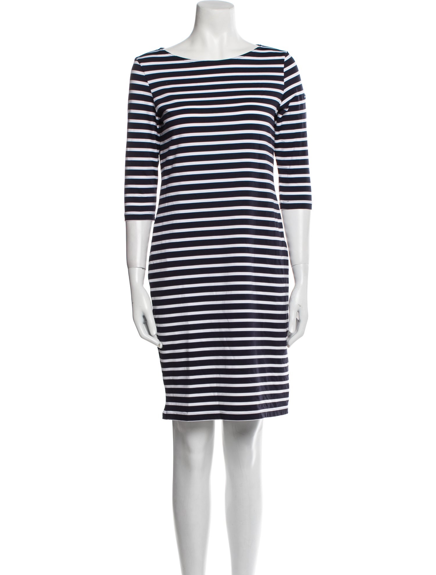 Saint James Striped Mini Dress