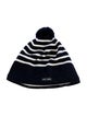 Saint James Wool-Blend Knit Pattern Beanie