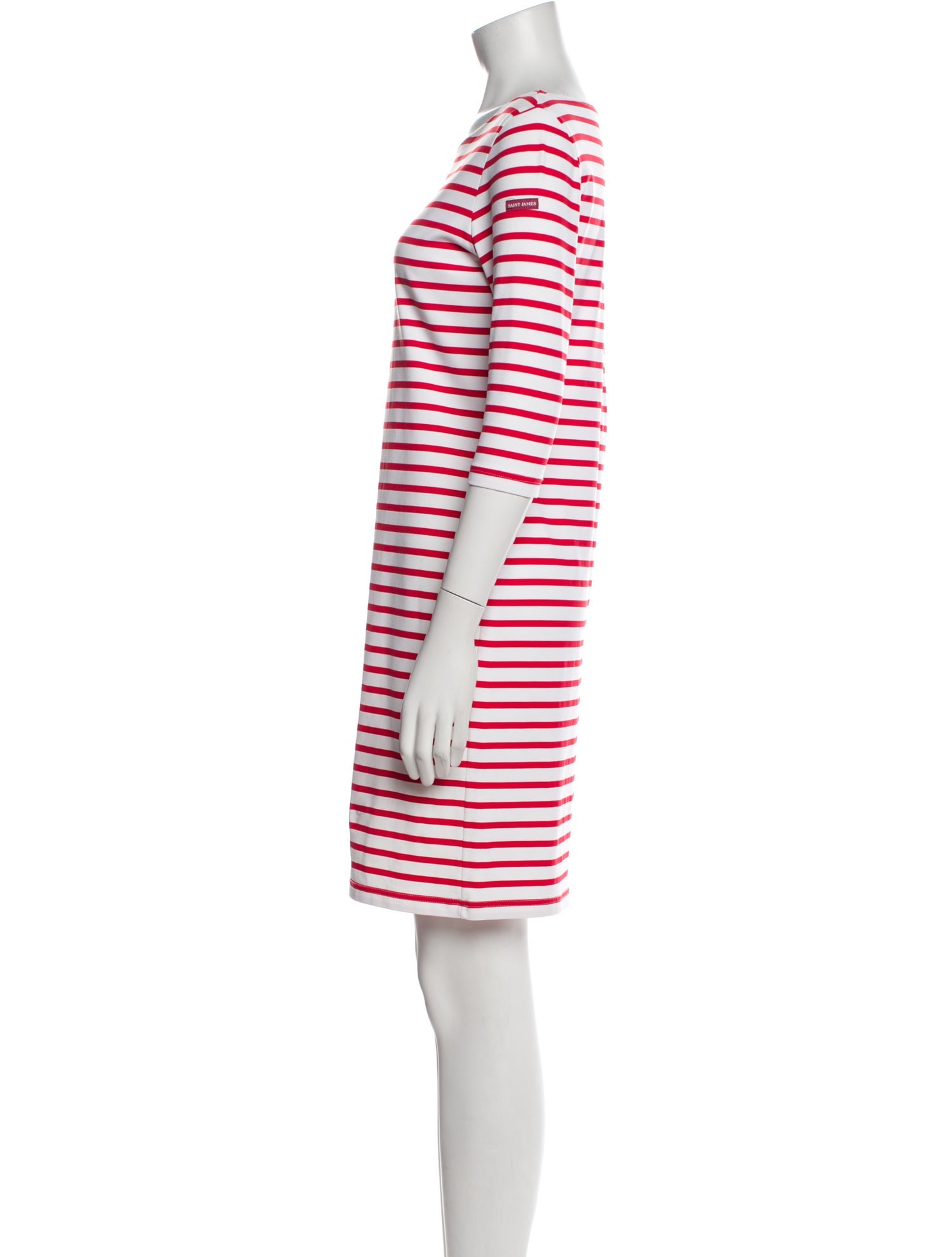 Saint James Striped Mini Dress