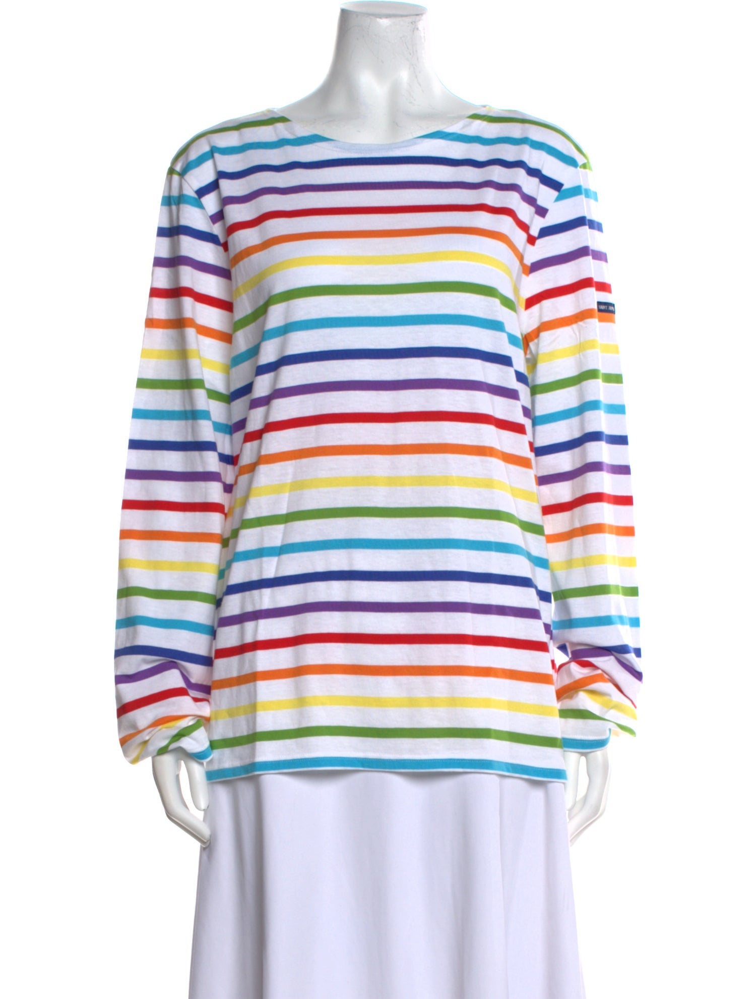 Saint James Striped Bateau Neckline T-Shirt w/ Tags