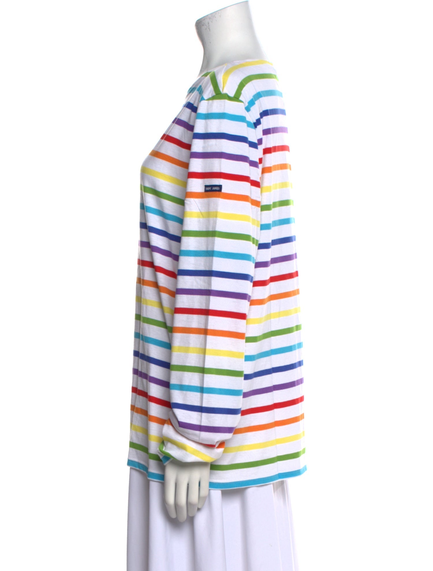 Saint James Striped Bateau Neckline T-Shirt w/ Tags