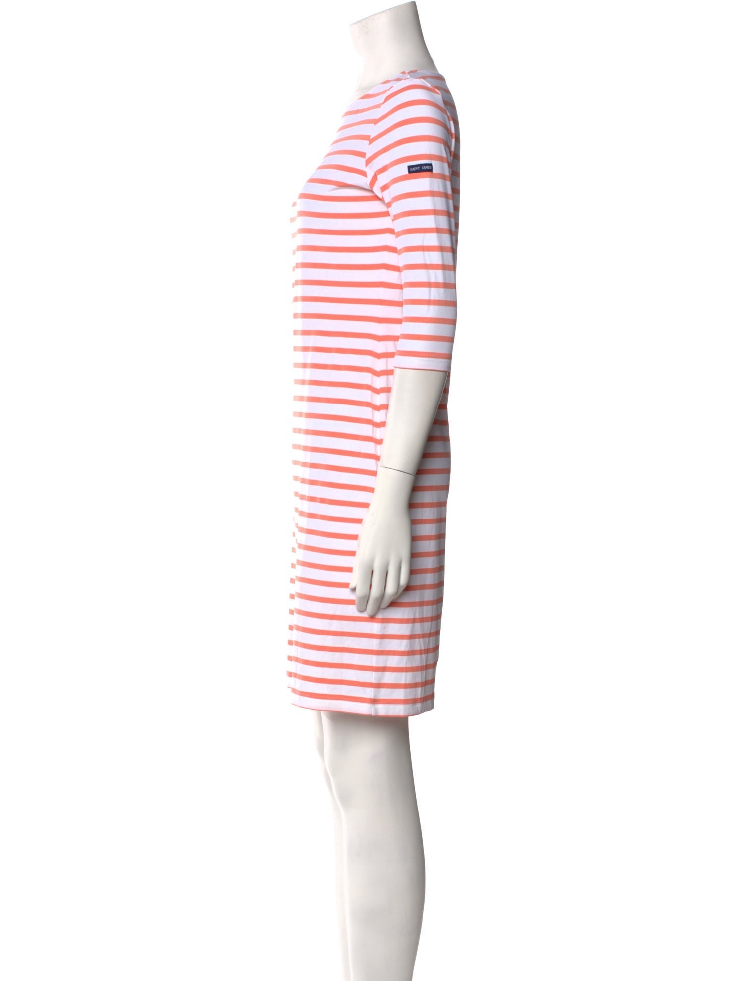 Saint James Striped Mini Dress