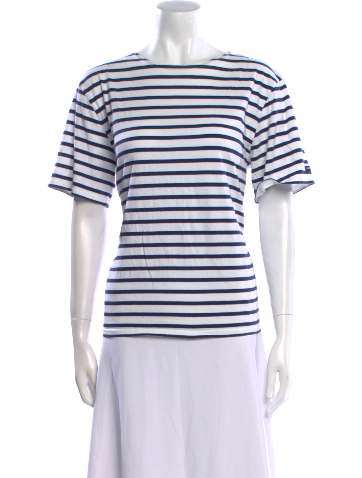 Saint James Striped Crew Neck T-Shirt