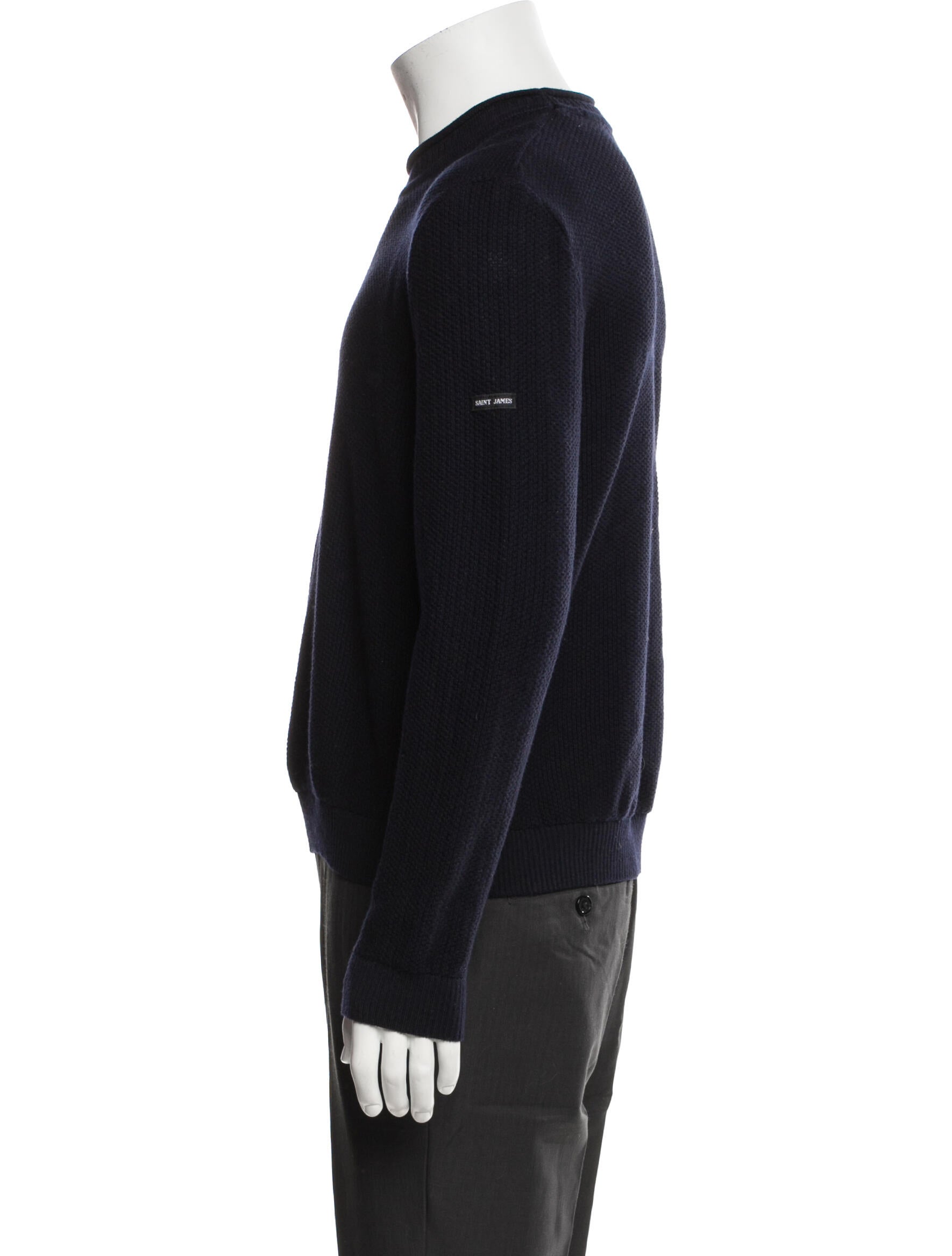 Saint James Wool Crew Neck Pullover
