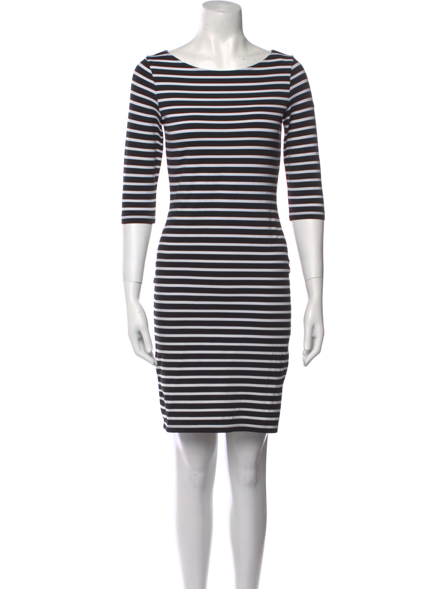 Saint James Striped Mini Dress