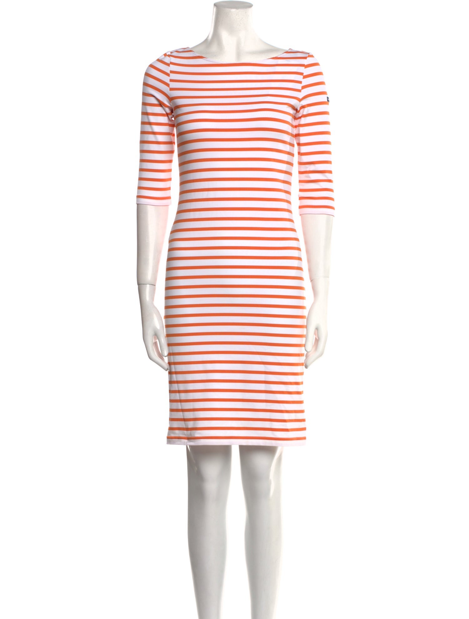 Saint James Striped Mini Dress