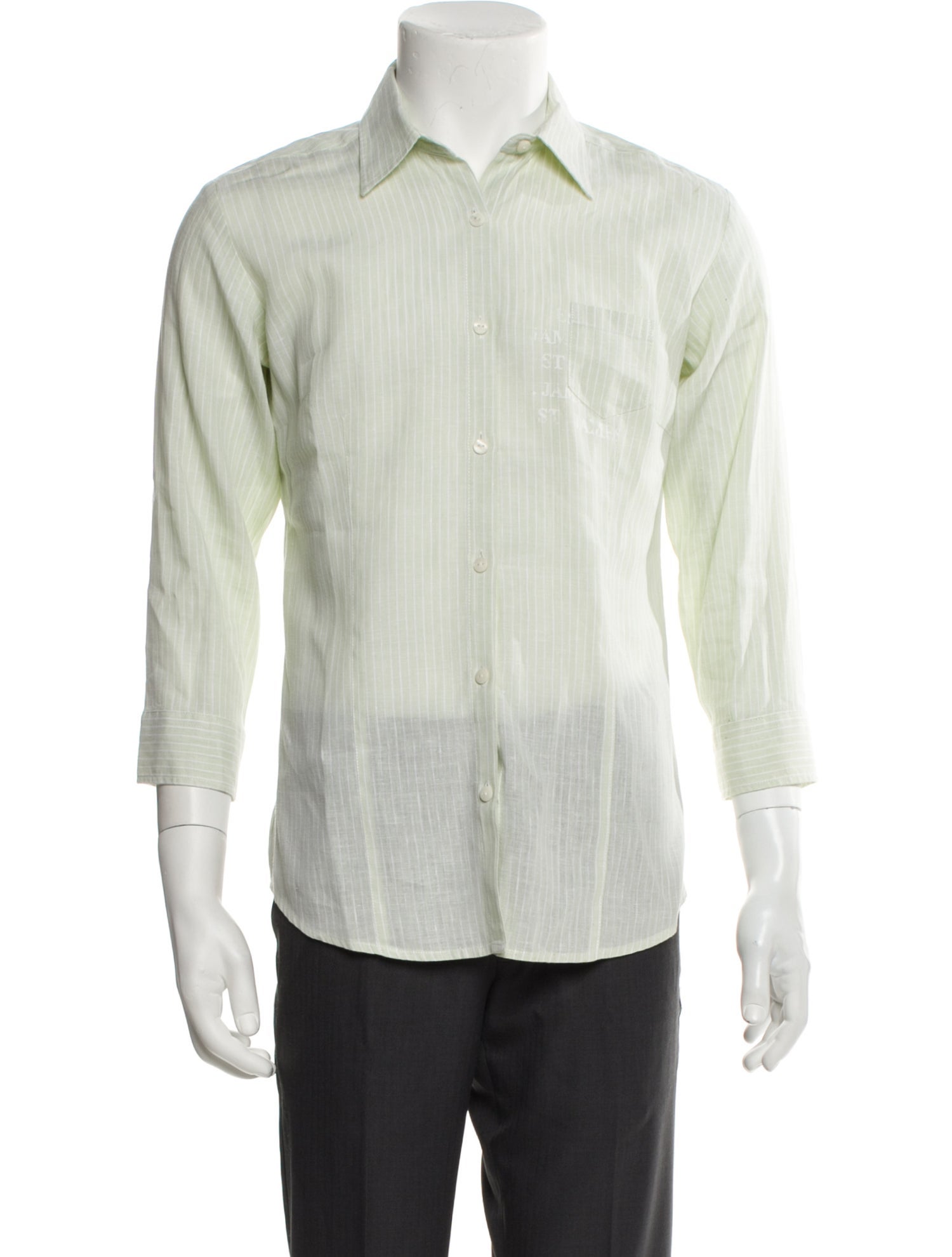 Saint James Linen Long Sleeve Shirt