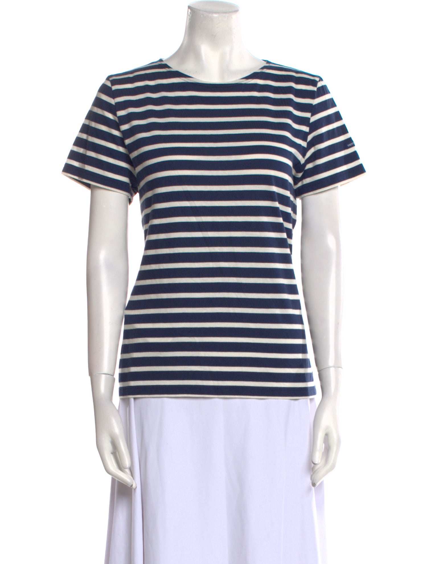 Saint James Striped Crew Neck T-Shirt