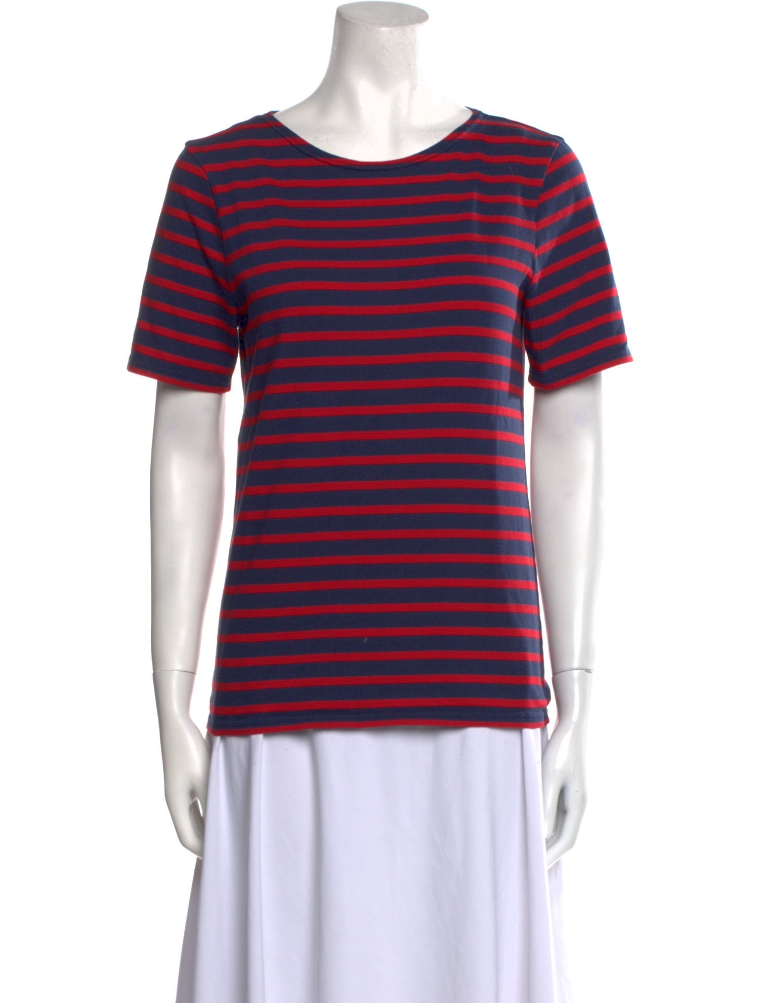 Saint James Striped Crew Neck T-Shirt