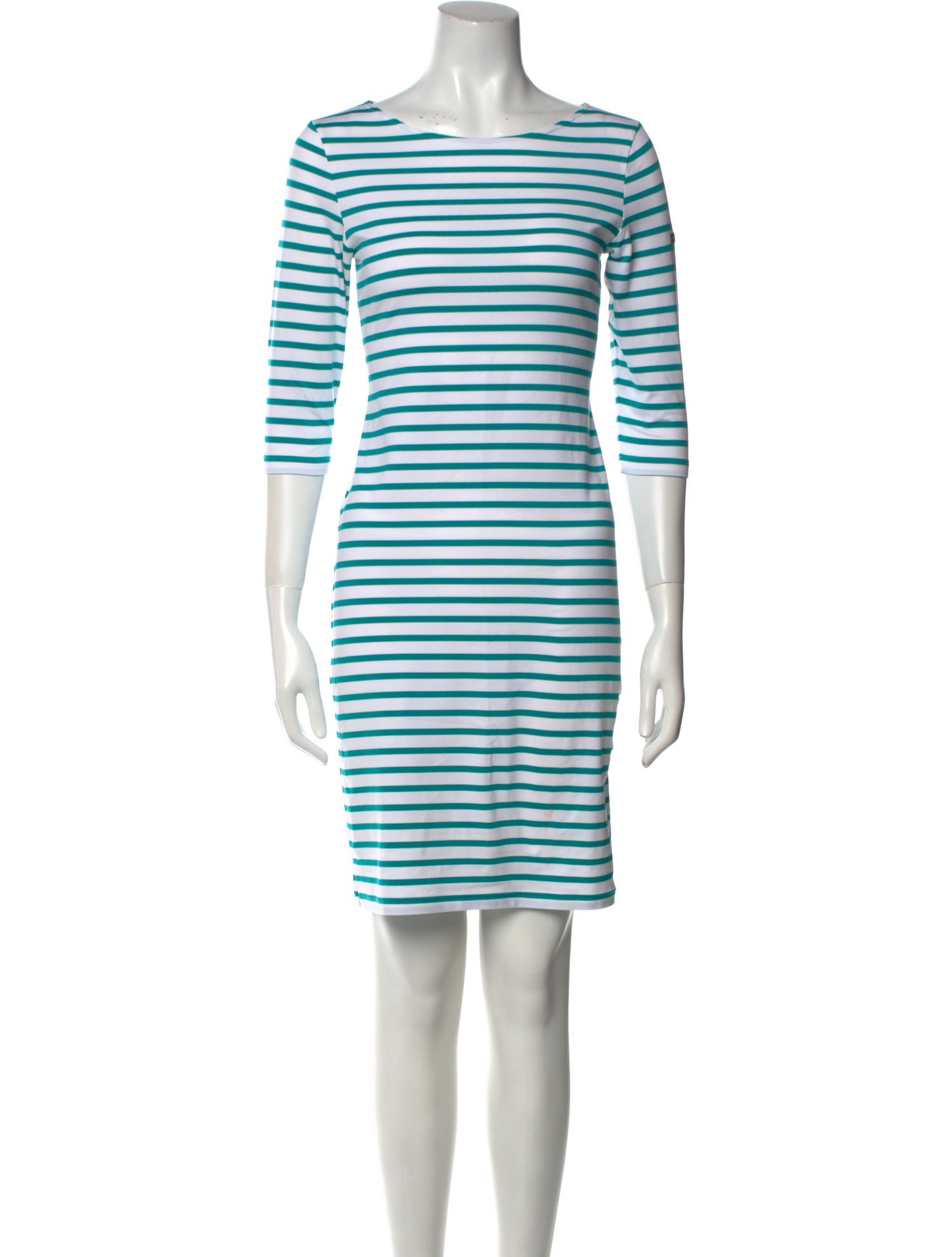 Saint James Striped Mini Dress