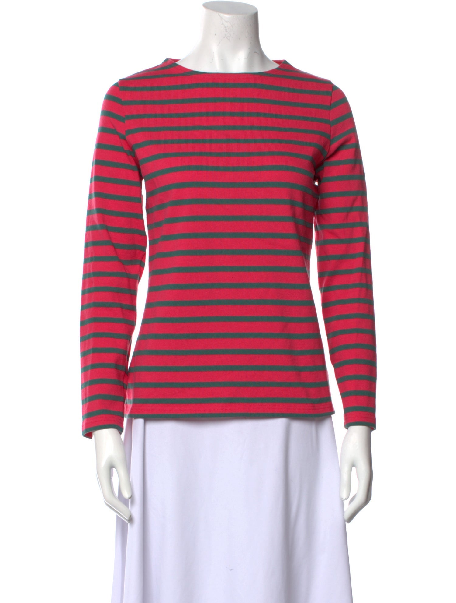 Saint James Striped Crew Neck T-Shirt