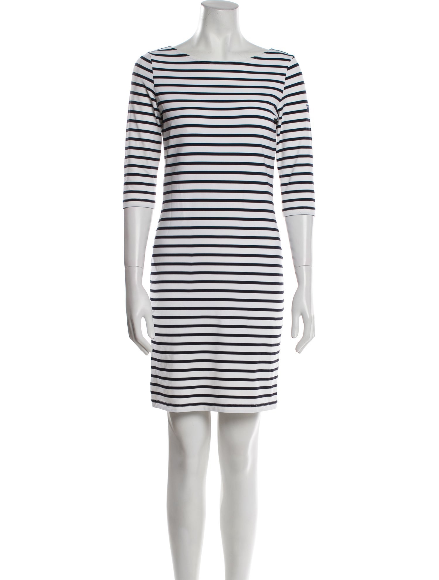 Saint James Striped Mini Dress
