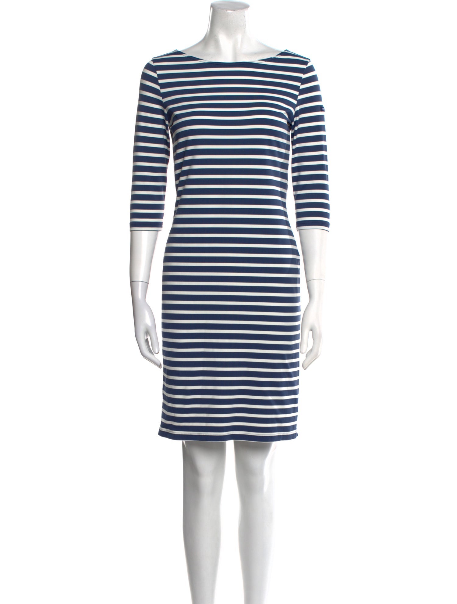 Saint James Striped Mini Dress