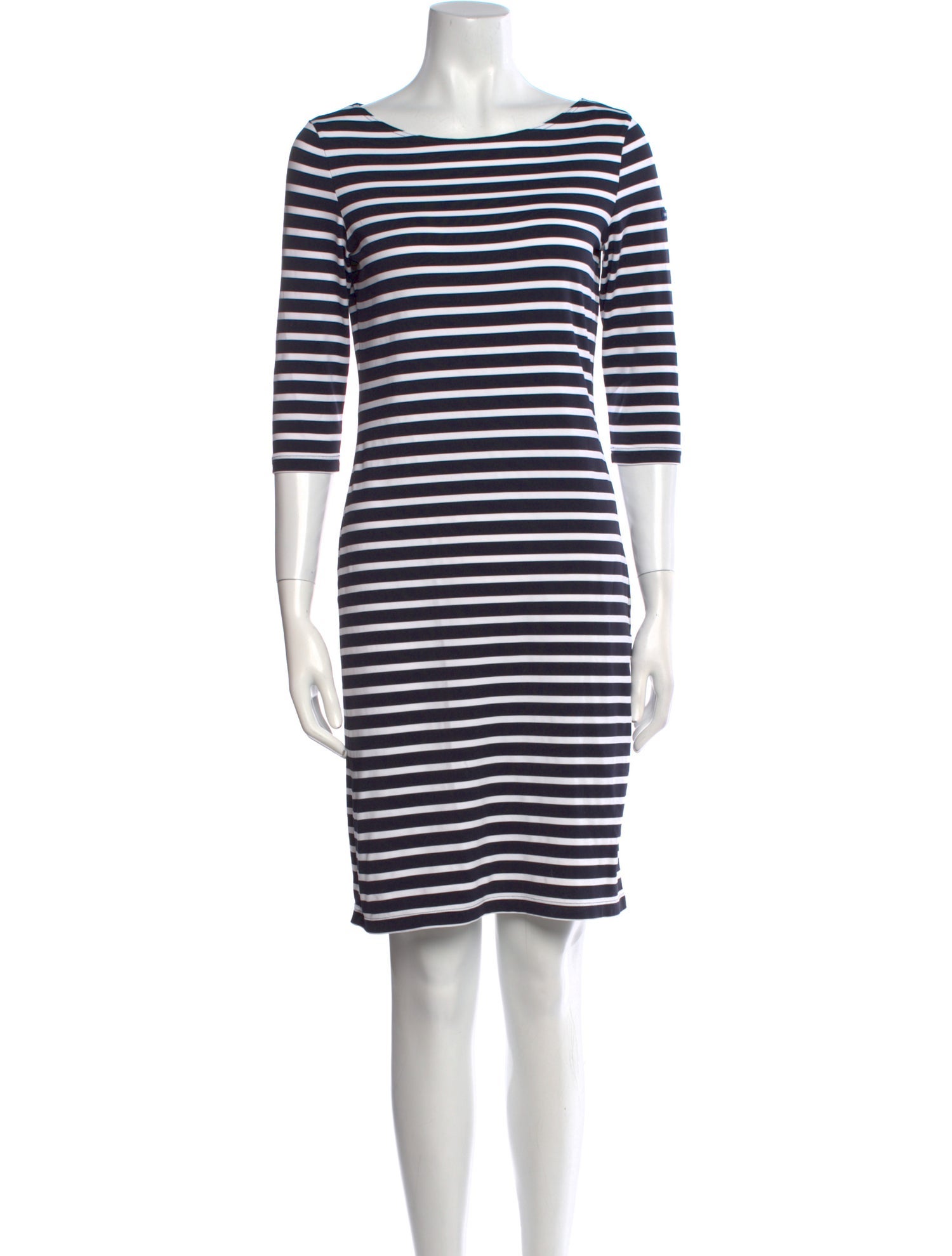 Saint James Striped Mini Dress