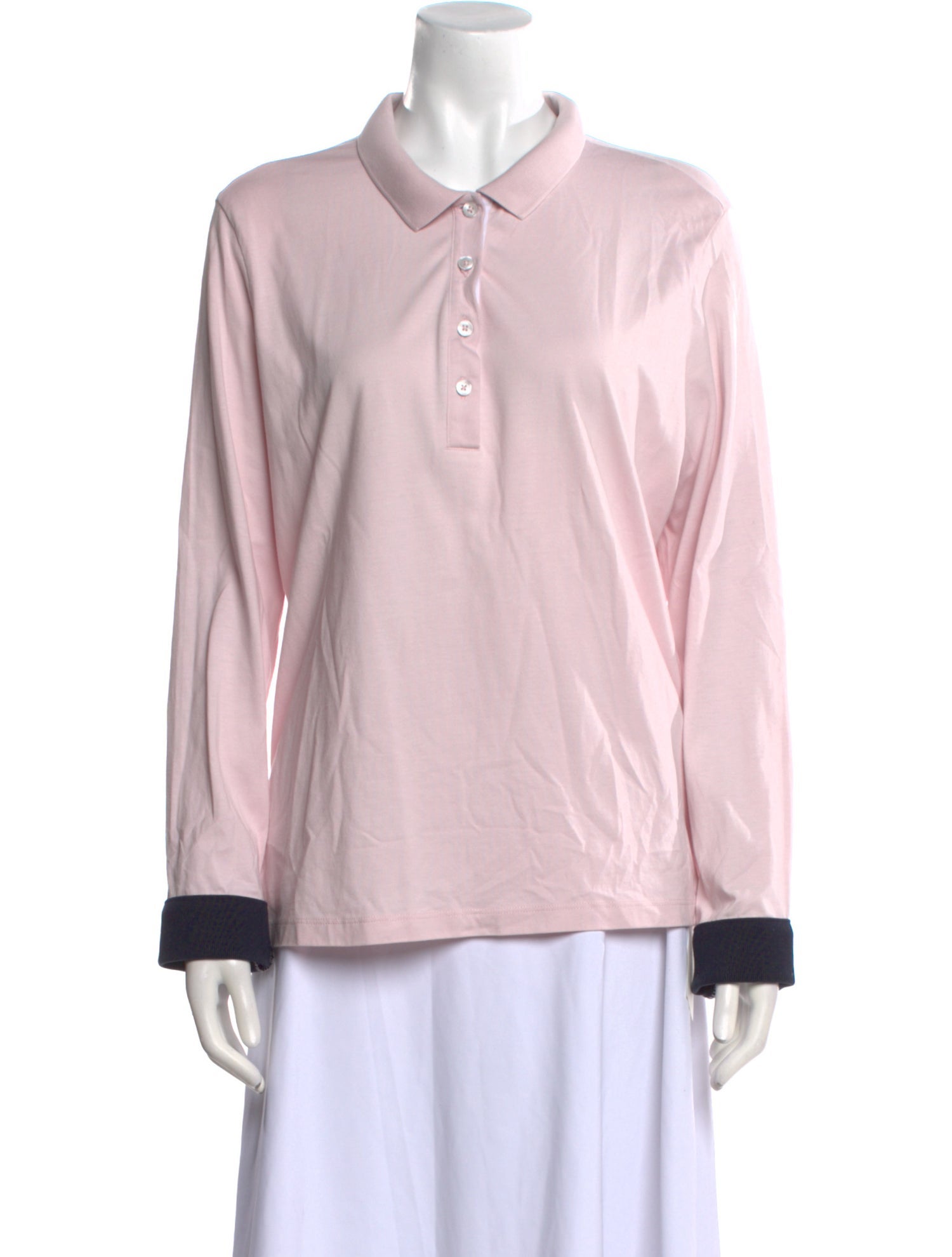 Saint James Long Sleeve Polo