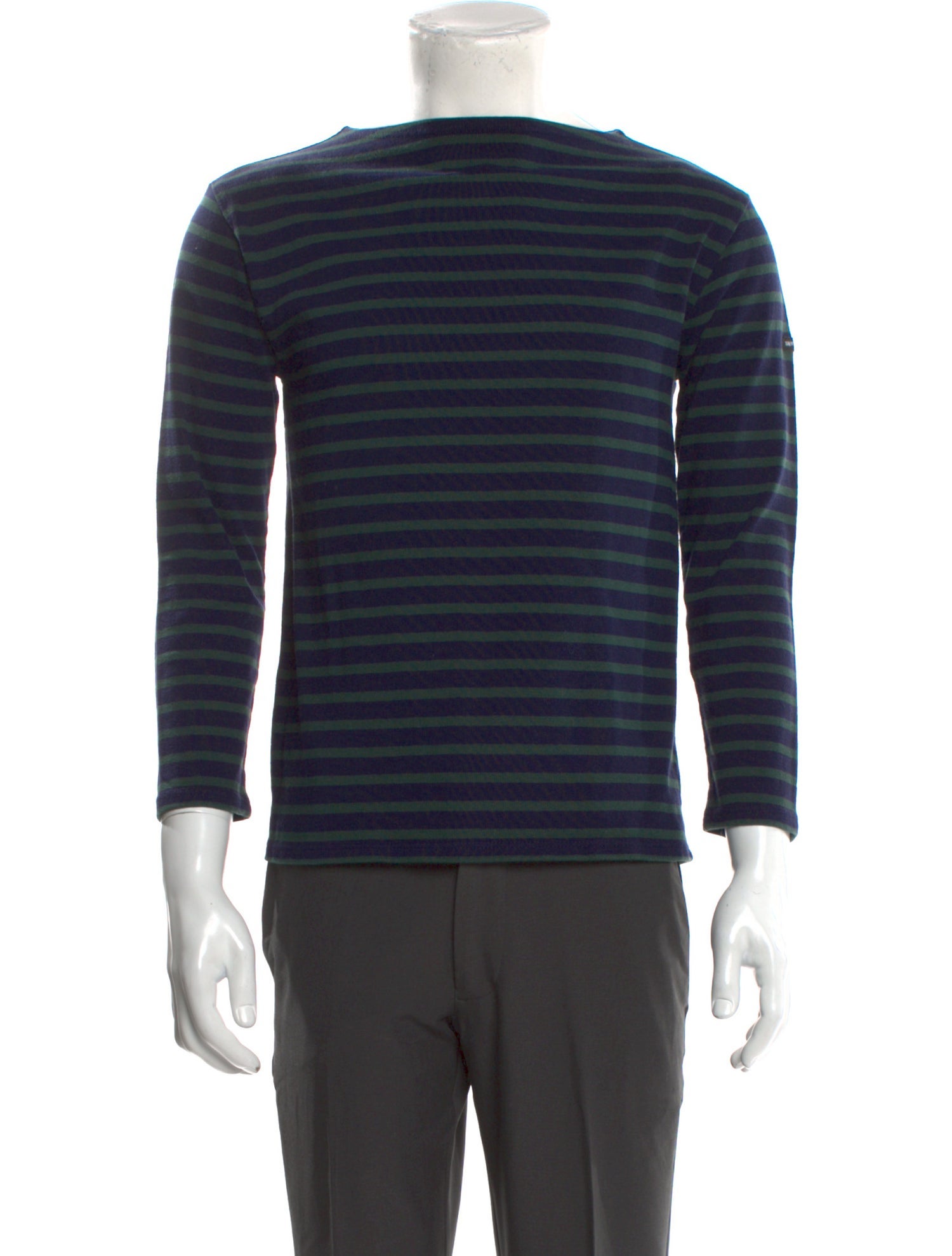 Saint James Striped Crew Neck T-Shirt