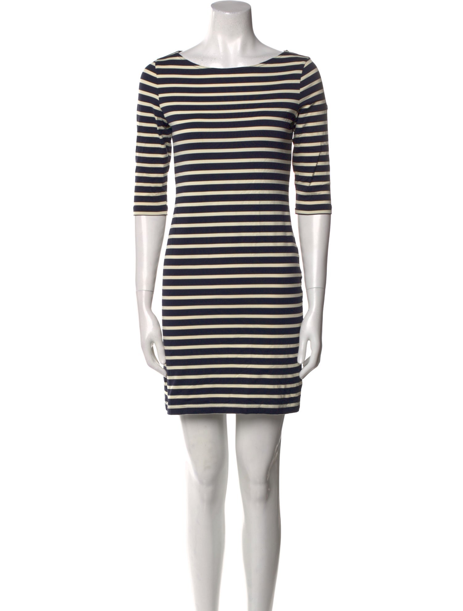 Saint James Striped Mini Dress