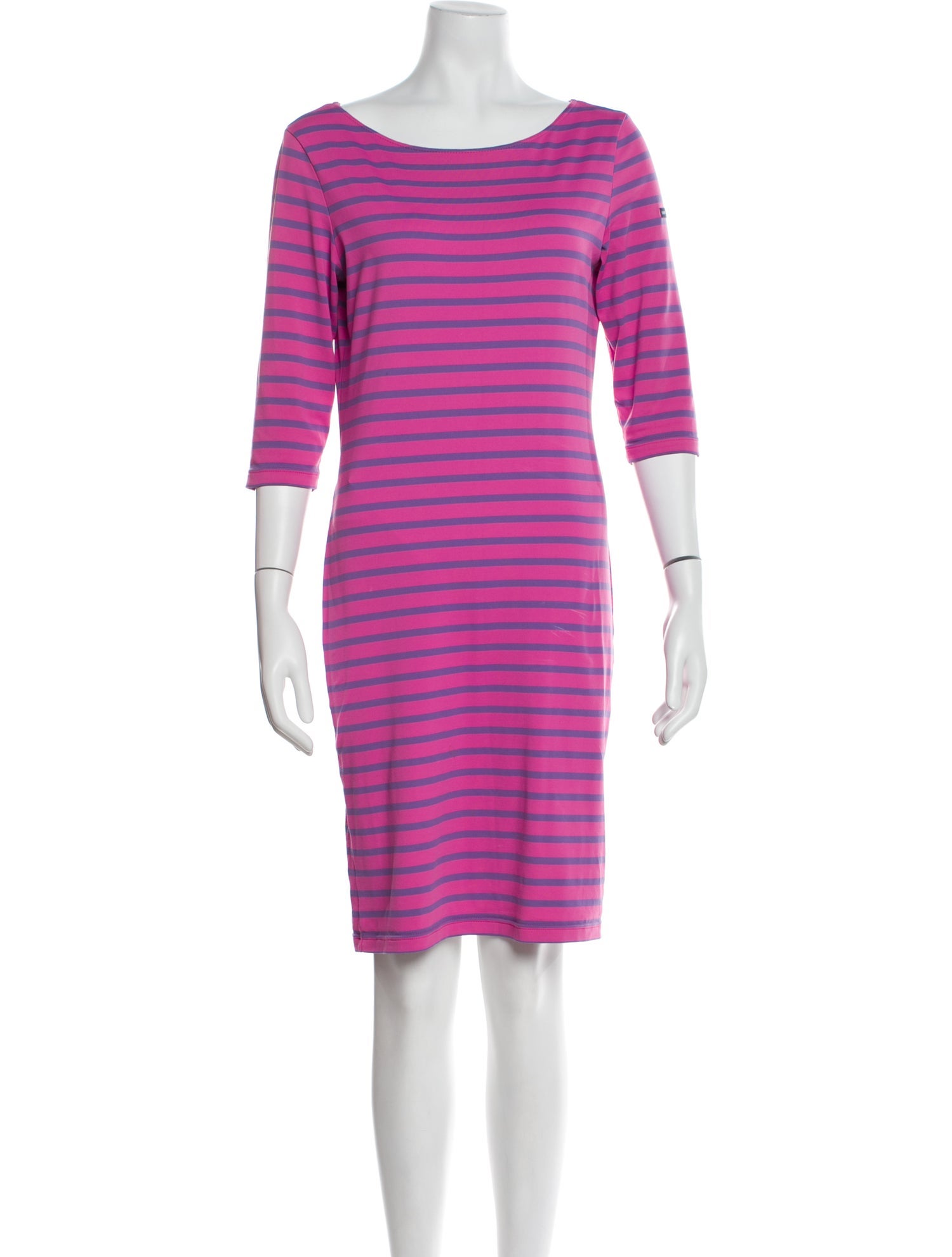 Saint James Striped Mini Dress
