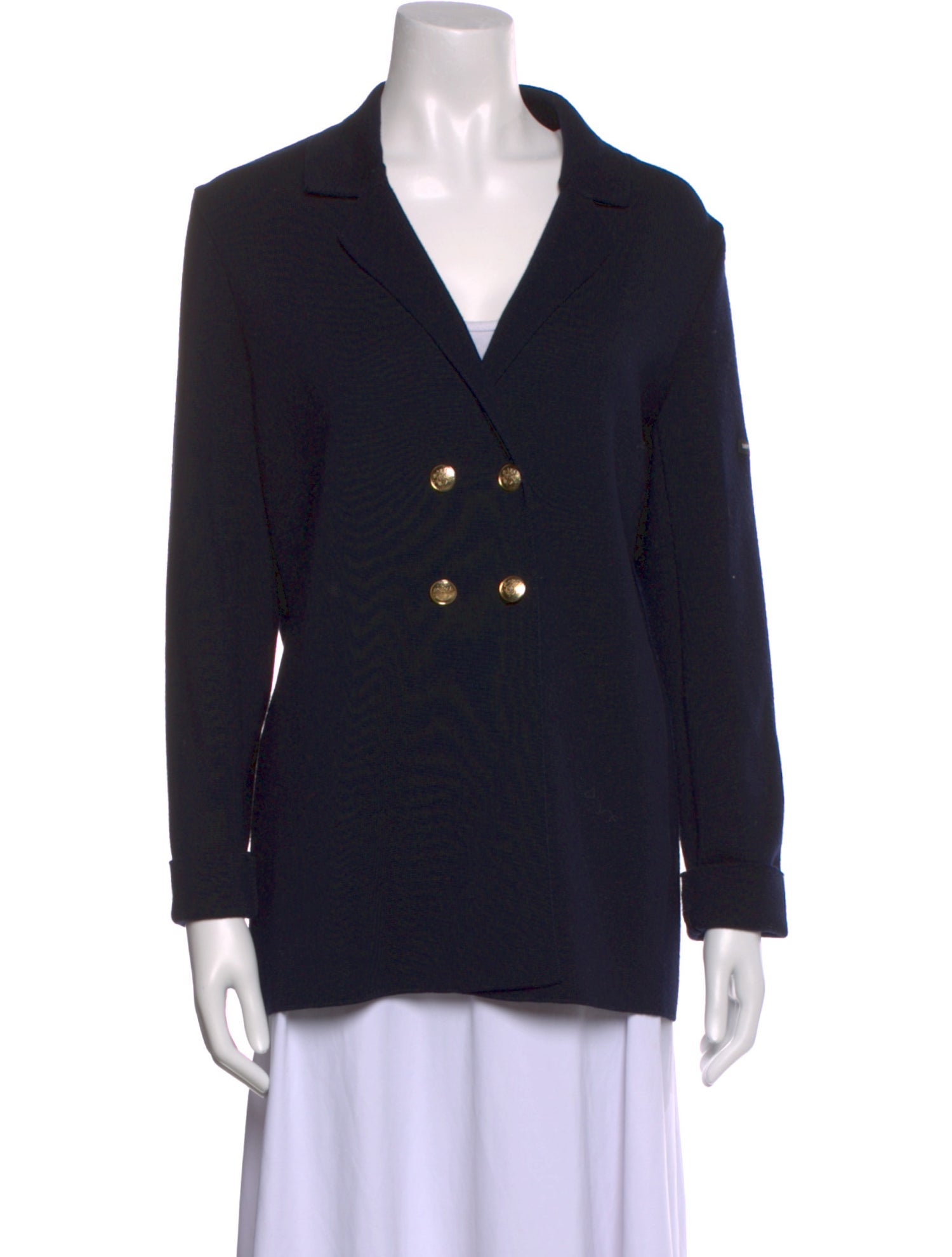 Saint James Wool V-Neck Sweater w/ Tags