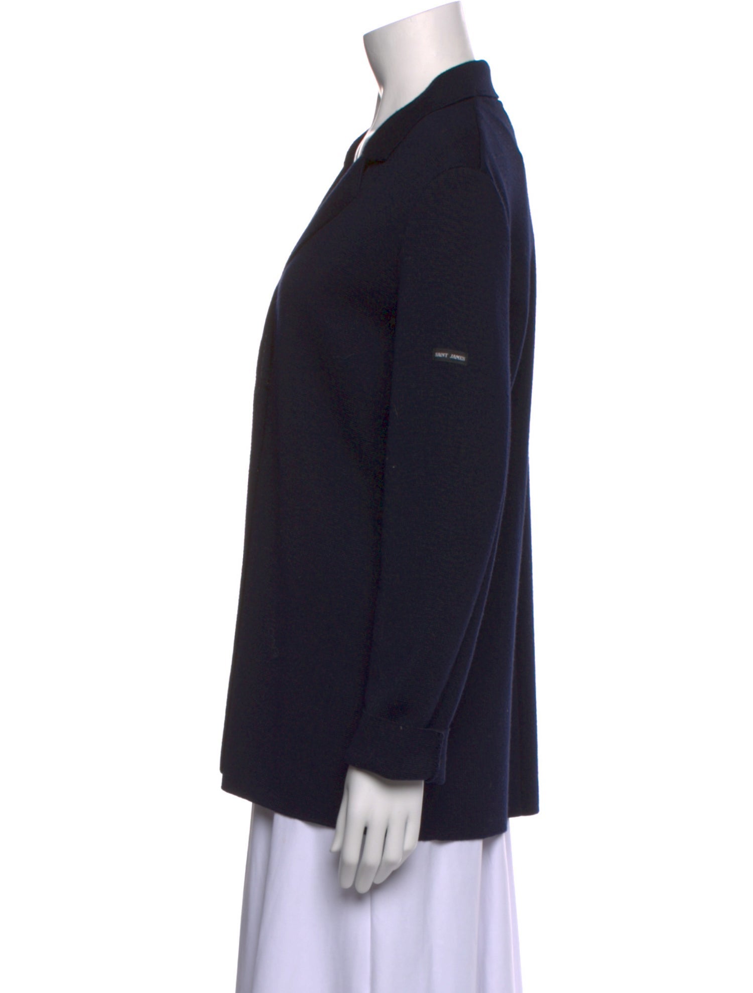 Saint James Wool V-Neck Sweater w/ Tags