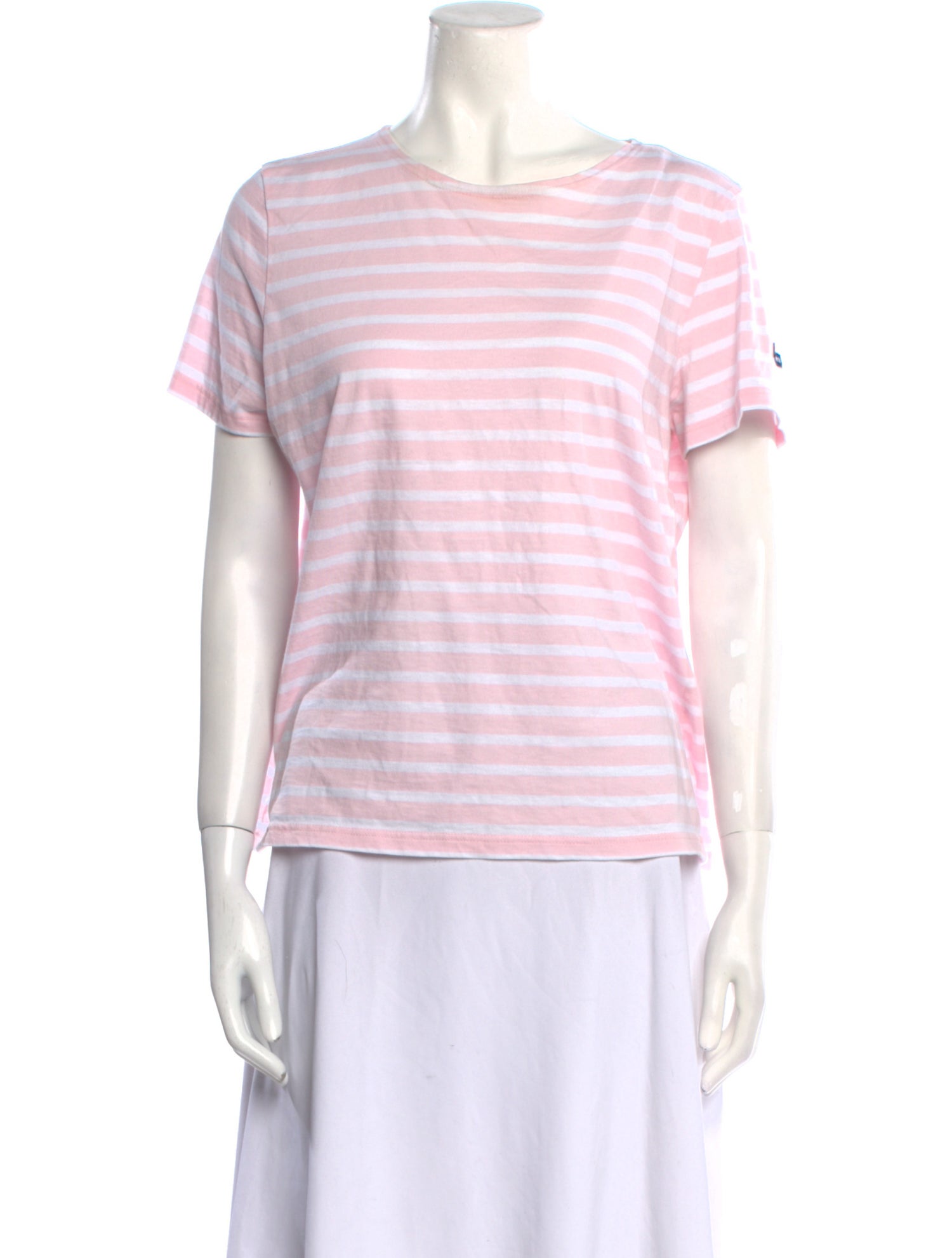 Saint James Striped Crew Neck T-Shirt