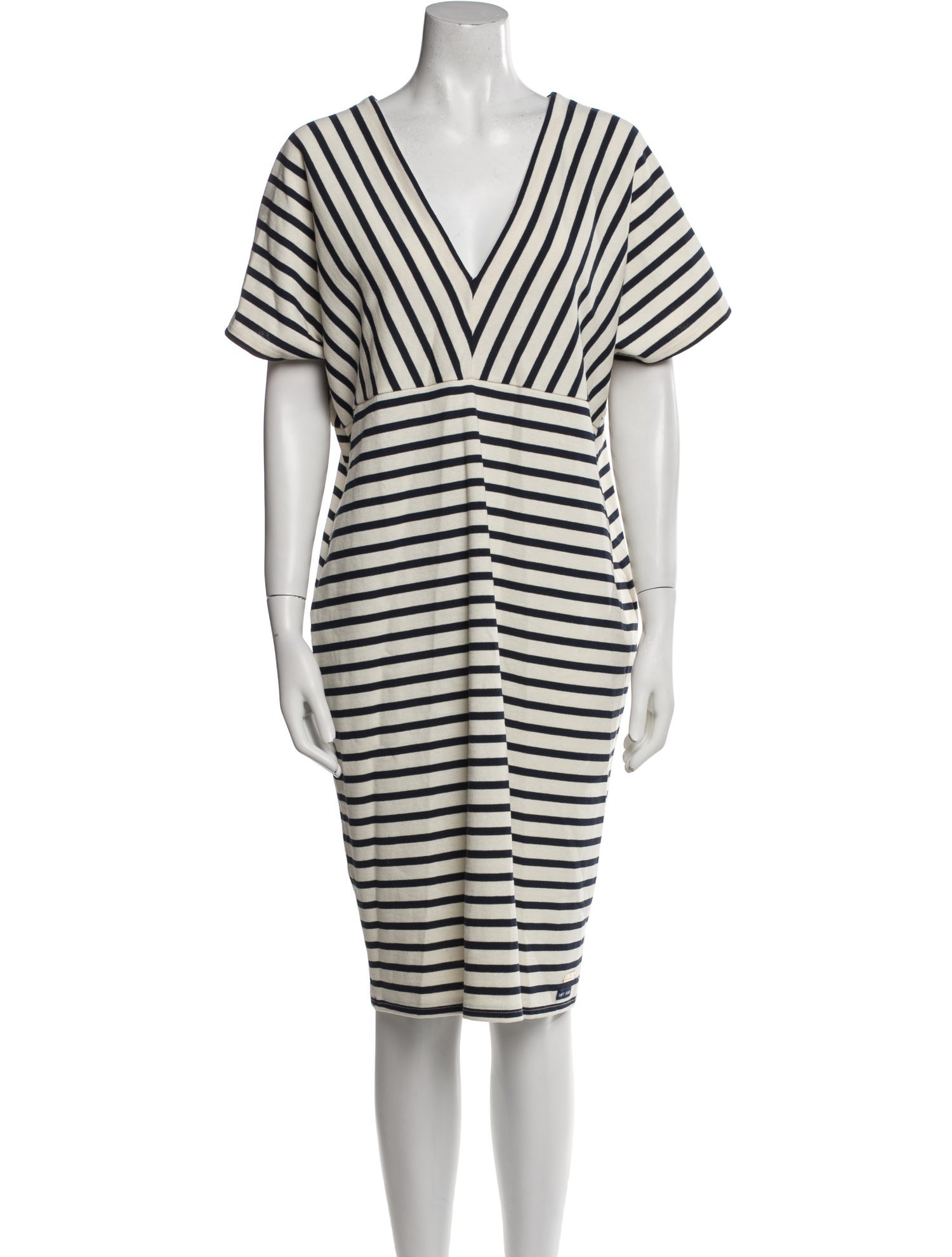 Saint James Striped Knee-Length Dress w/ Tags