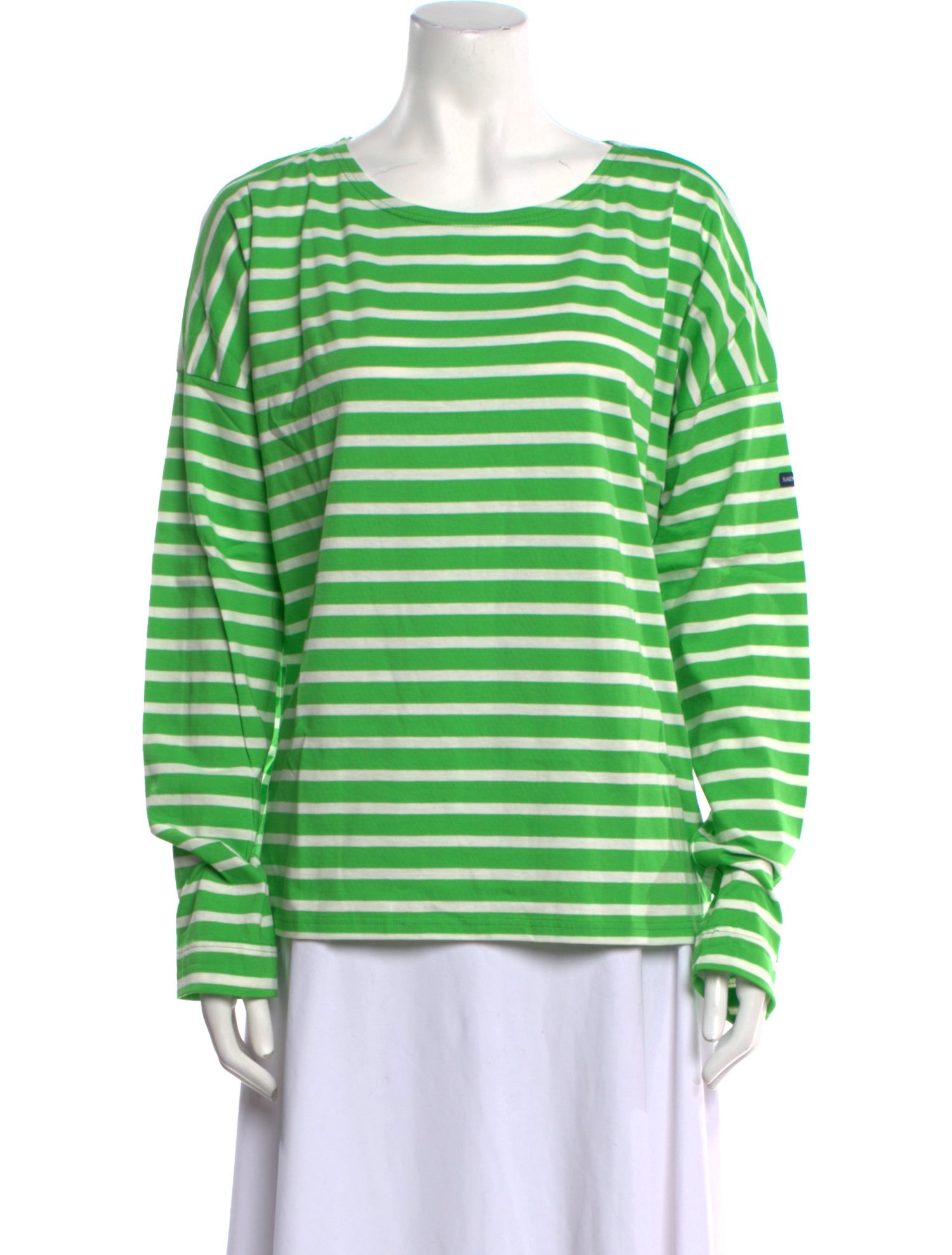 Saint James Striped Scoop Neck Top w/ Tags