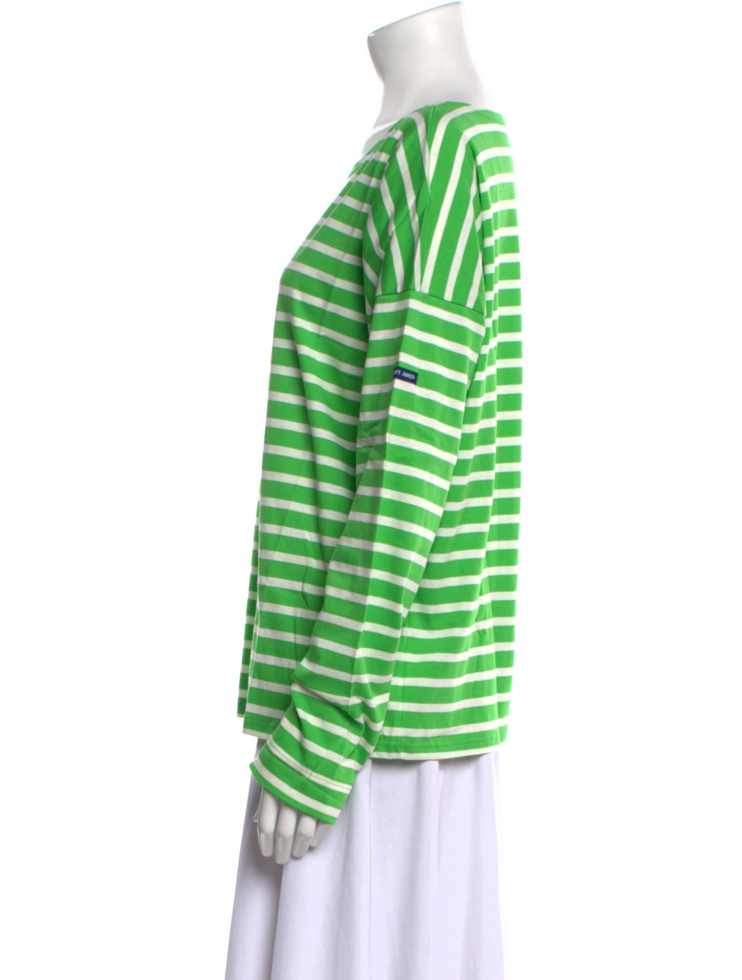 Saint James Striped Scoop Neck Top w/ Tags