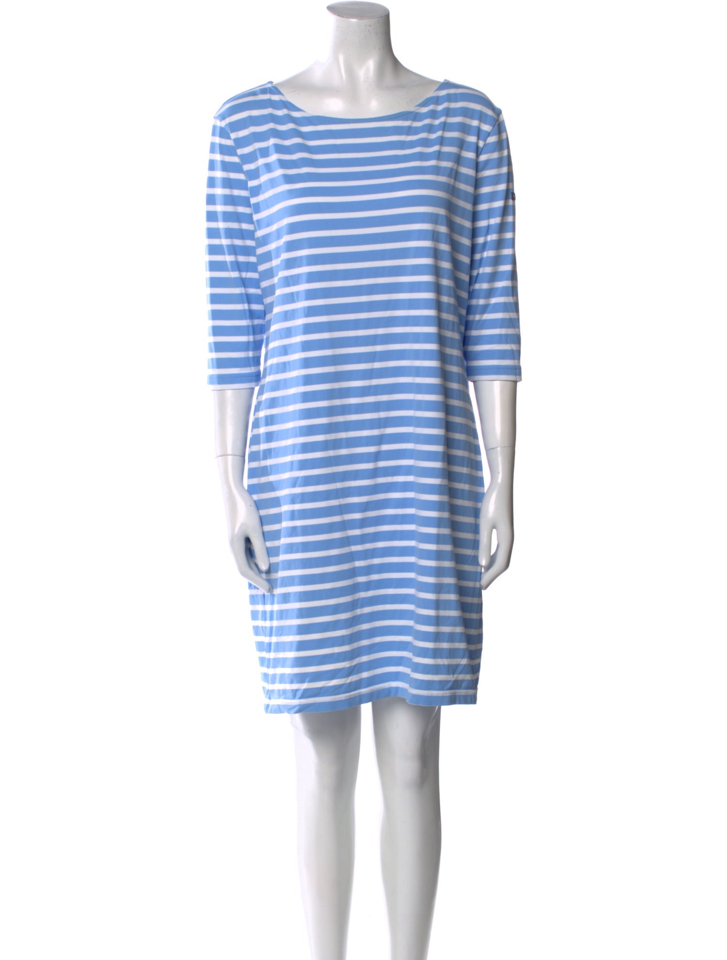 Saint James Striped Mini Dress