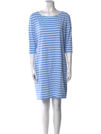 Saint James Striped Mini Dress