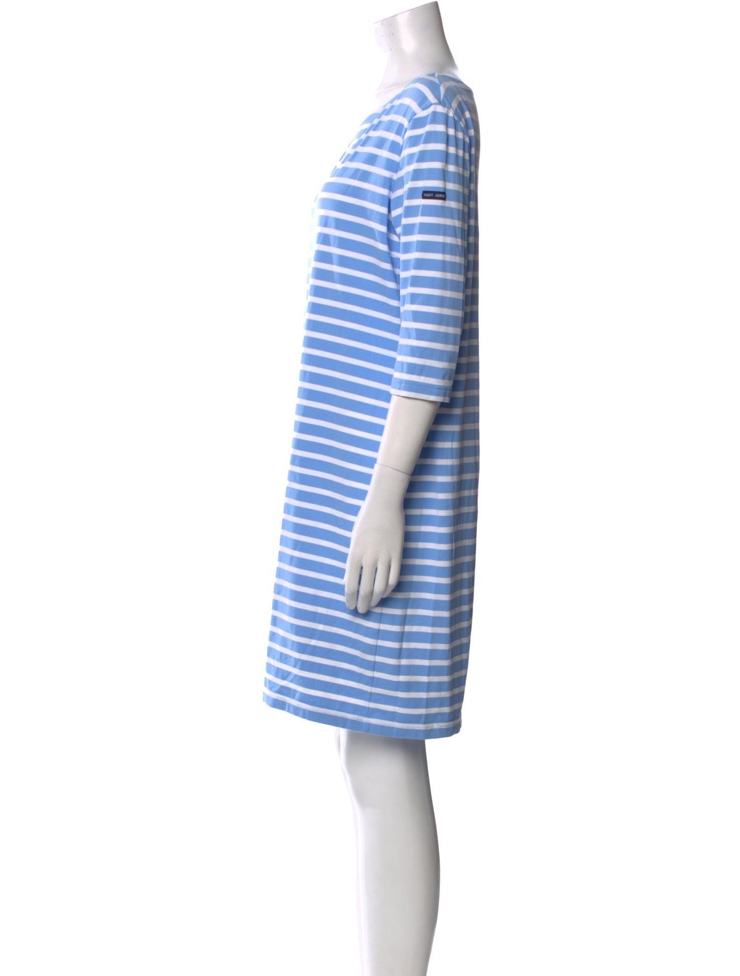 Saint James Striped Mini Dress