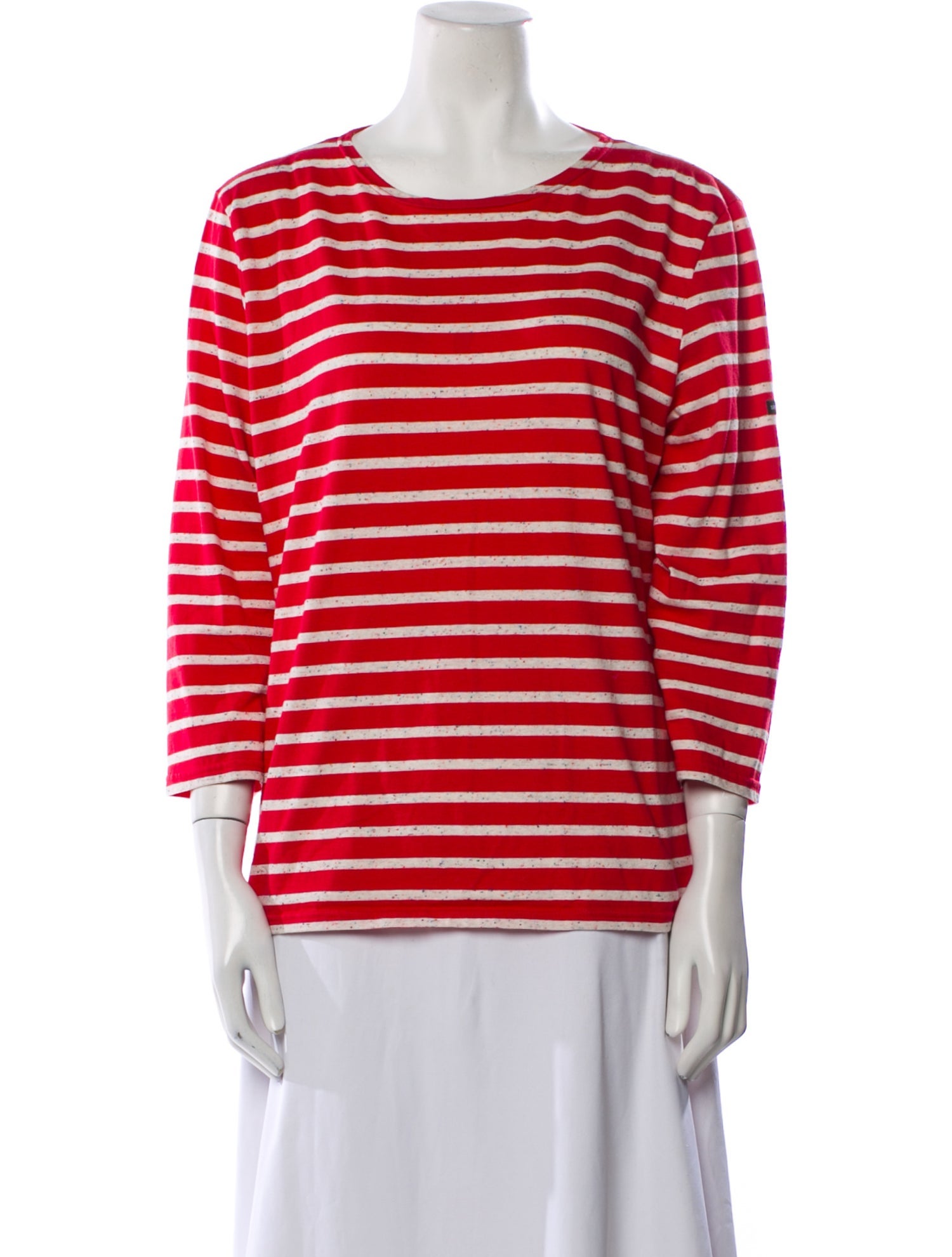 Saint James Striped Crew Neck T-Shirt