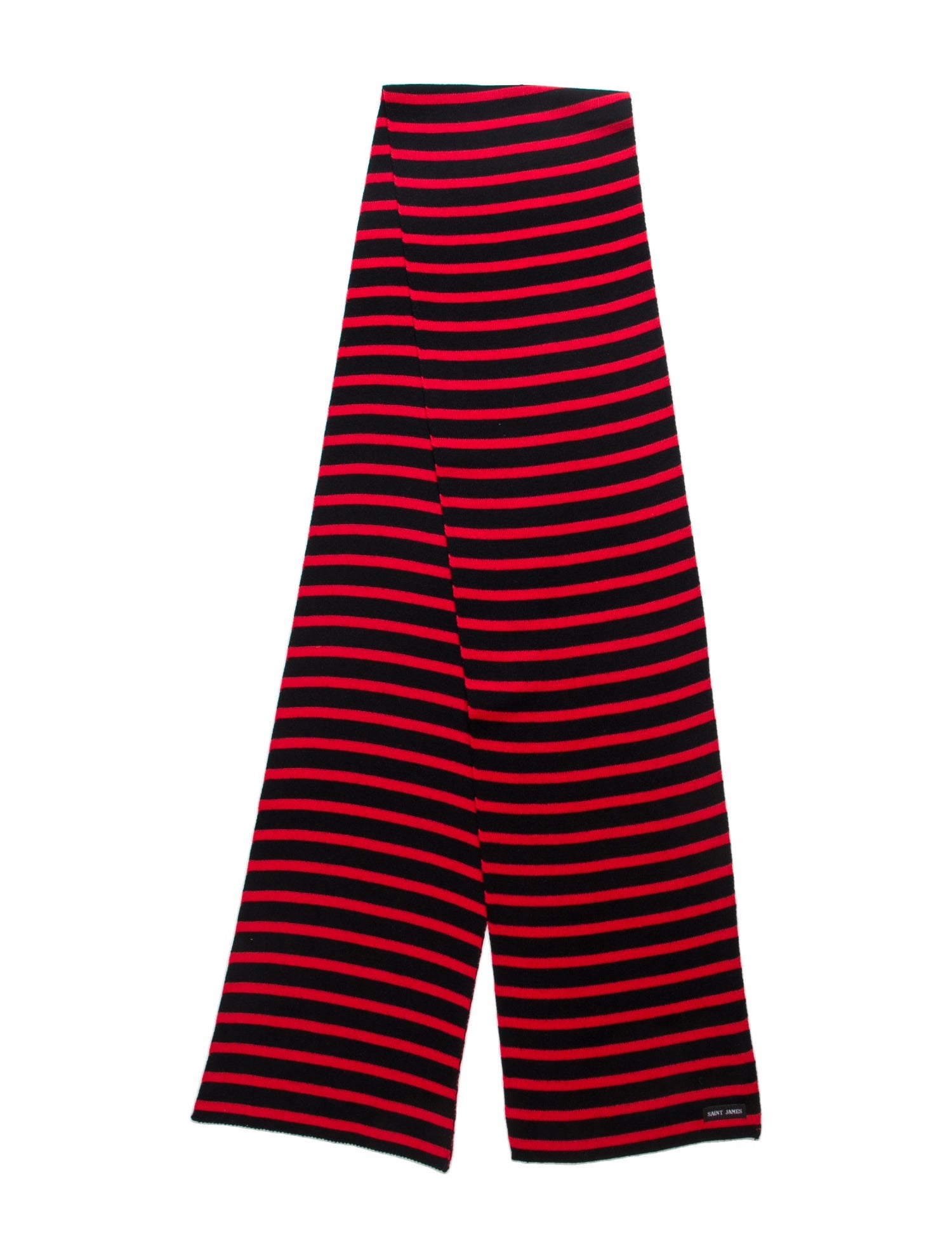 Saint James Wool Striped Shawl