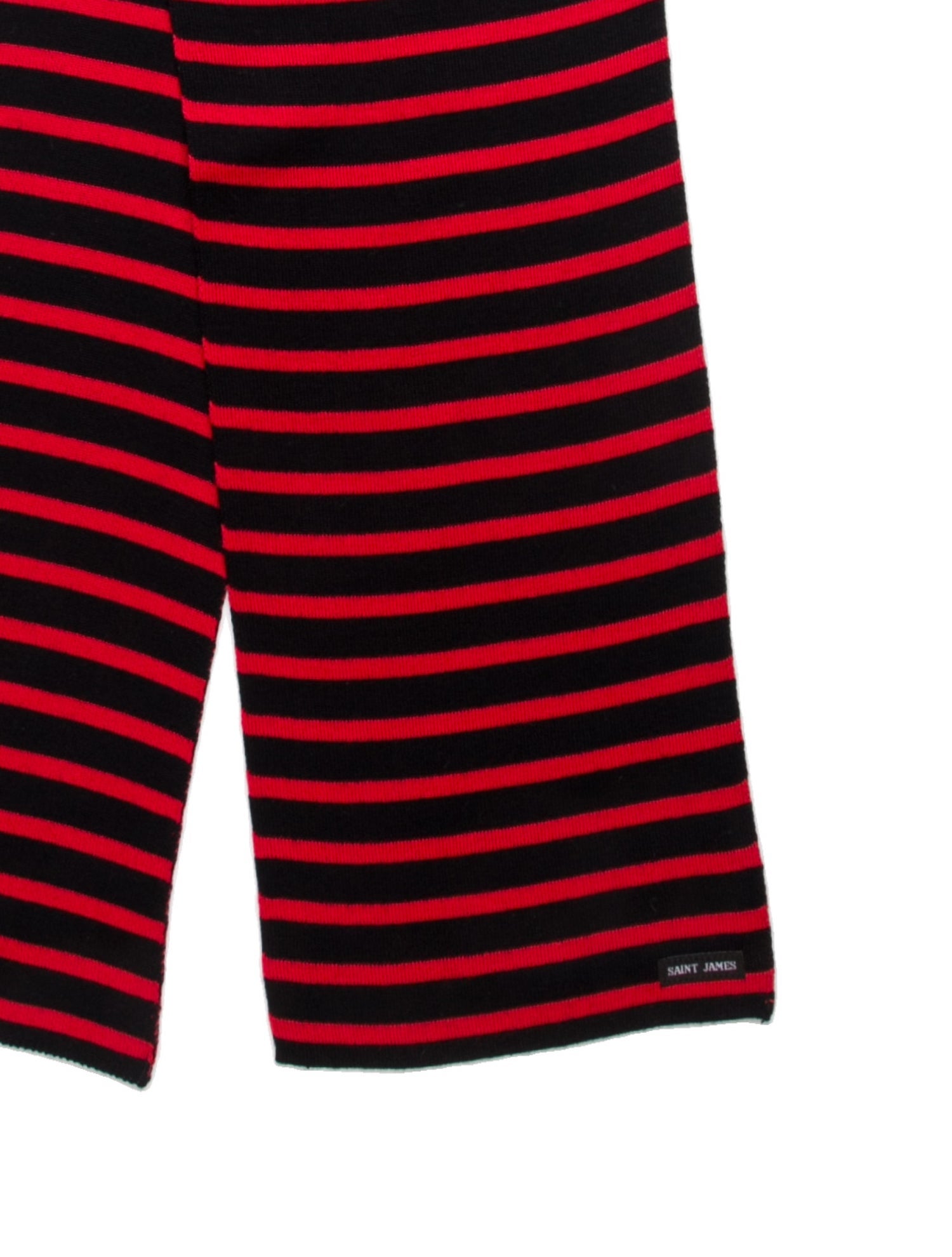 Saint James Wool Striped Shawl