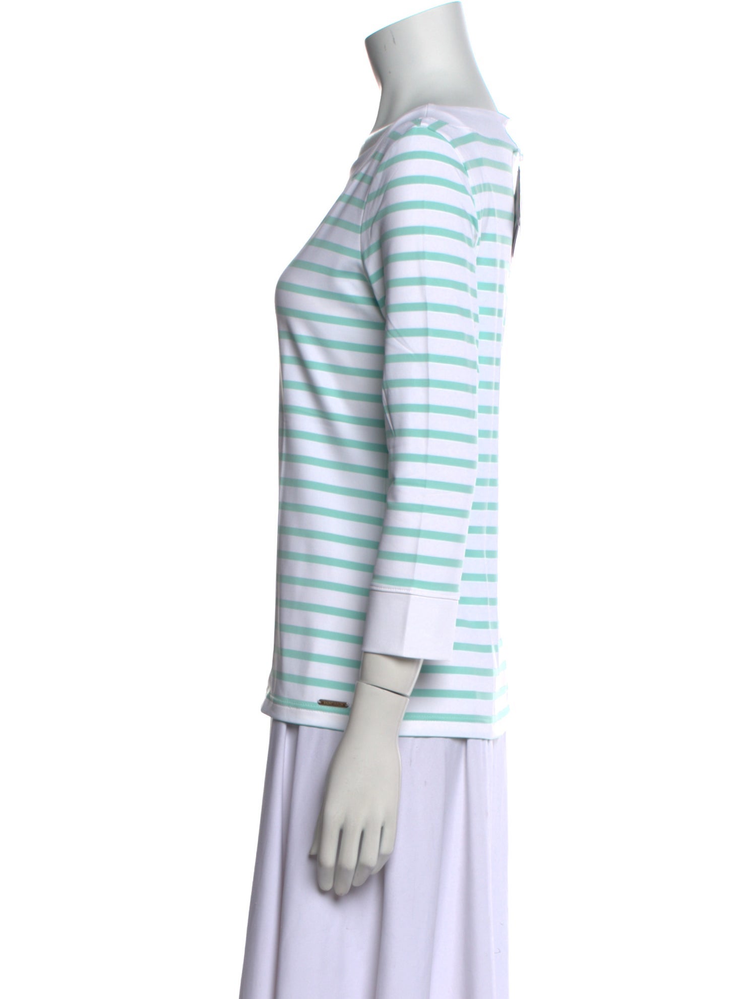 Saint James Striped Bateau Neckline T-Shirt w/ Tags