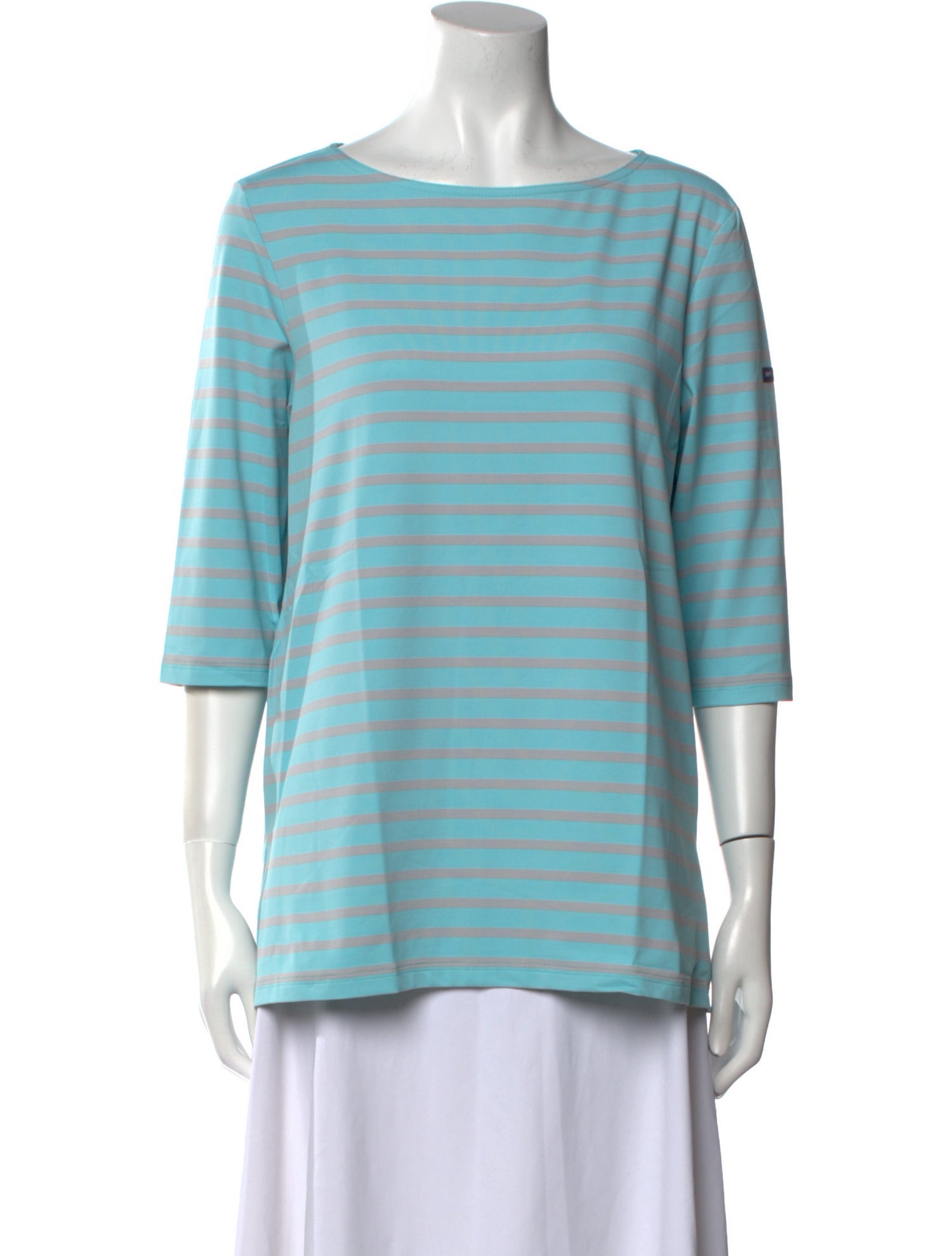 Saint James Striped Bateau Neckline T-Shirt w/ Tags