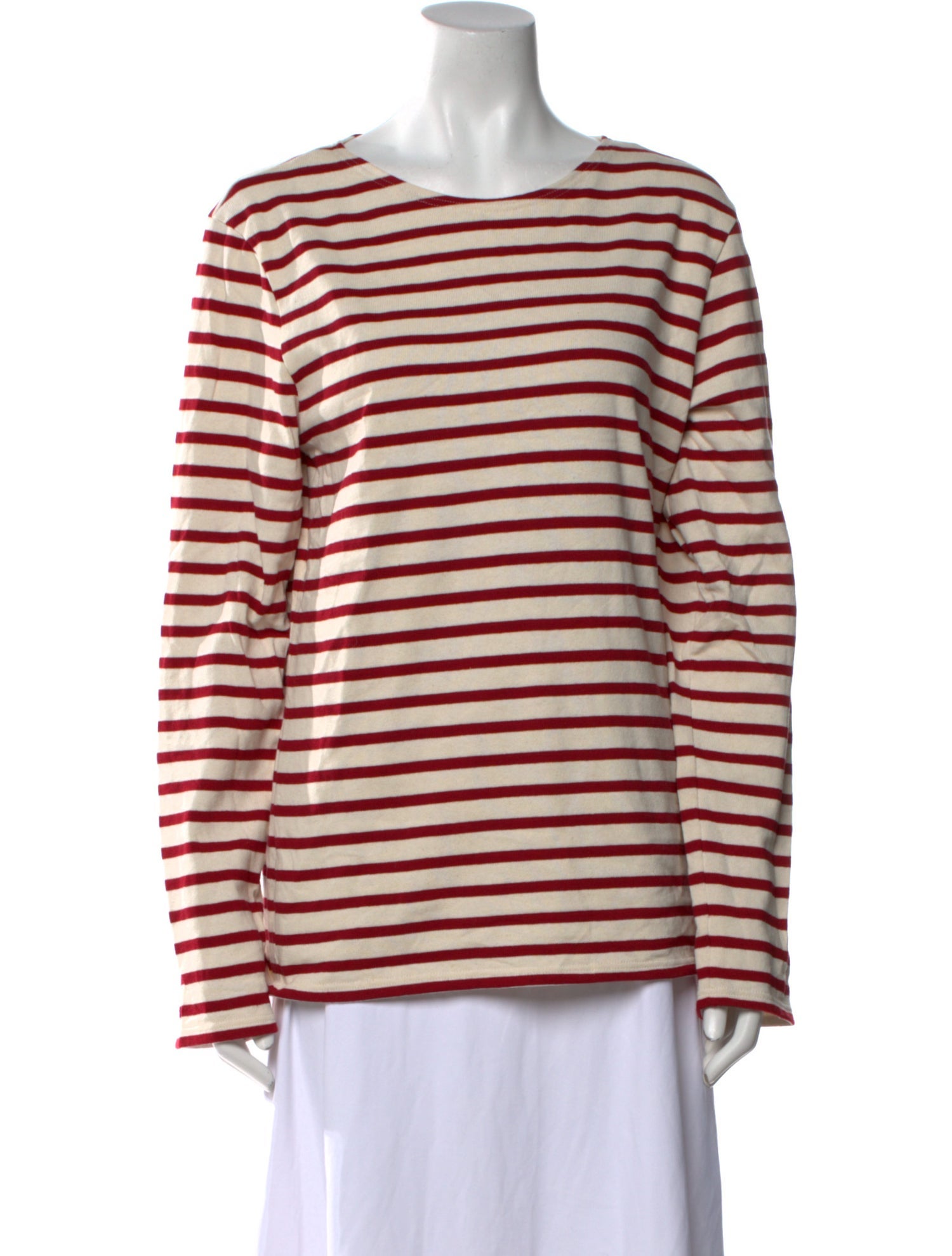 Saint James Striped Crew Neck T-Shirt