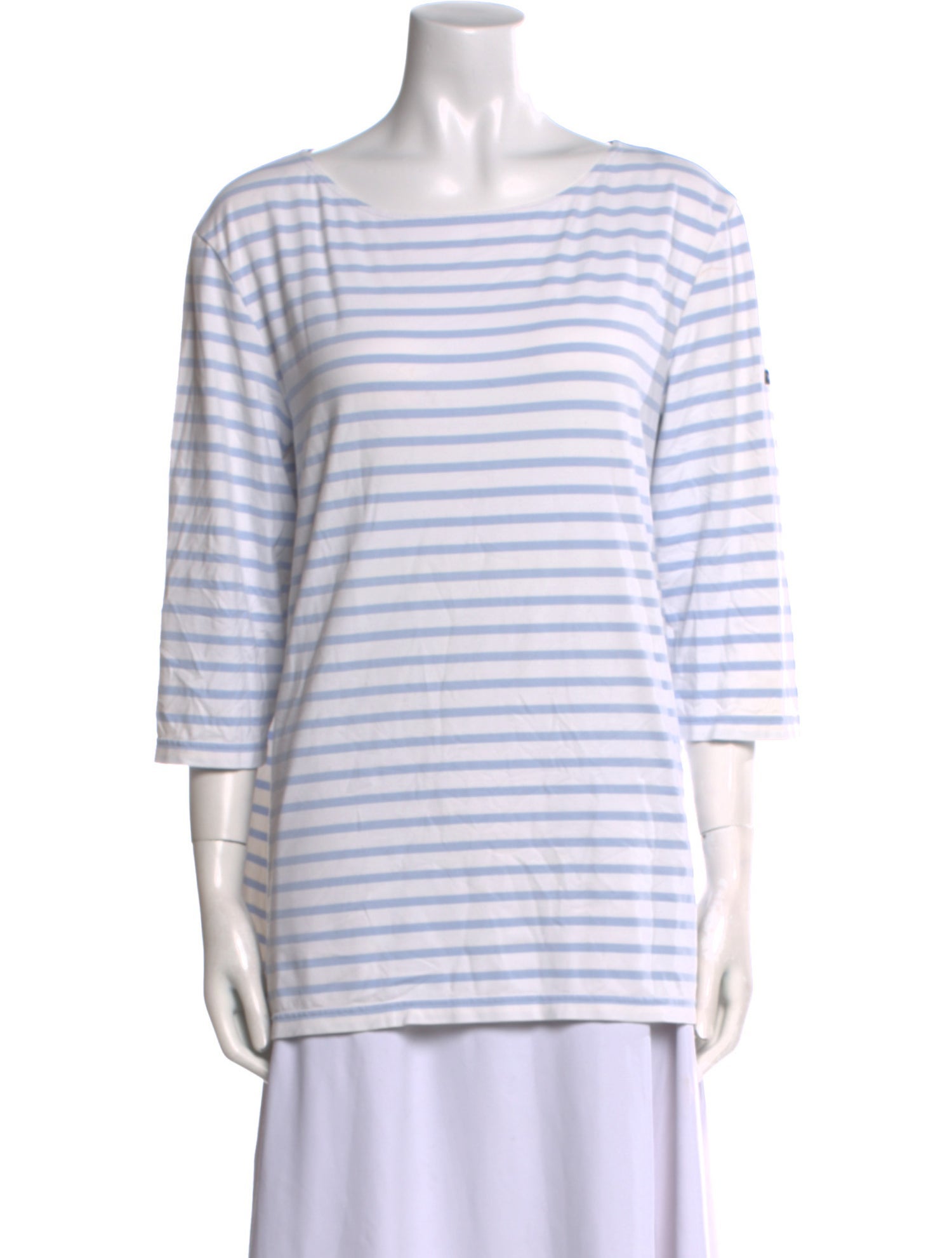 Saint James Striped Bateau Neckline Tunic