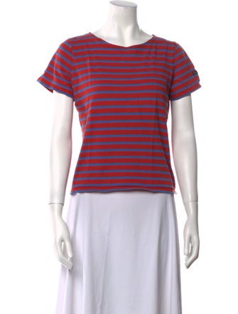 Saint James Striped Crew Neck T-Shirt