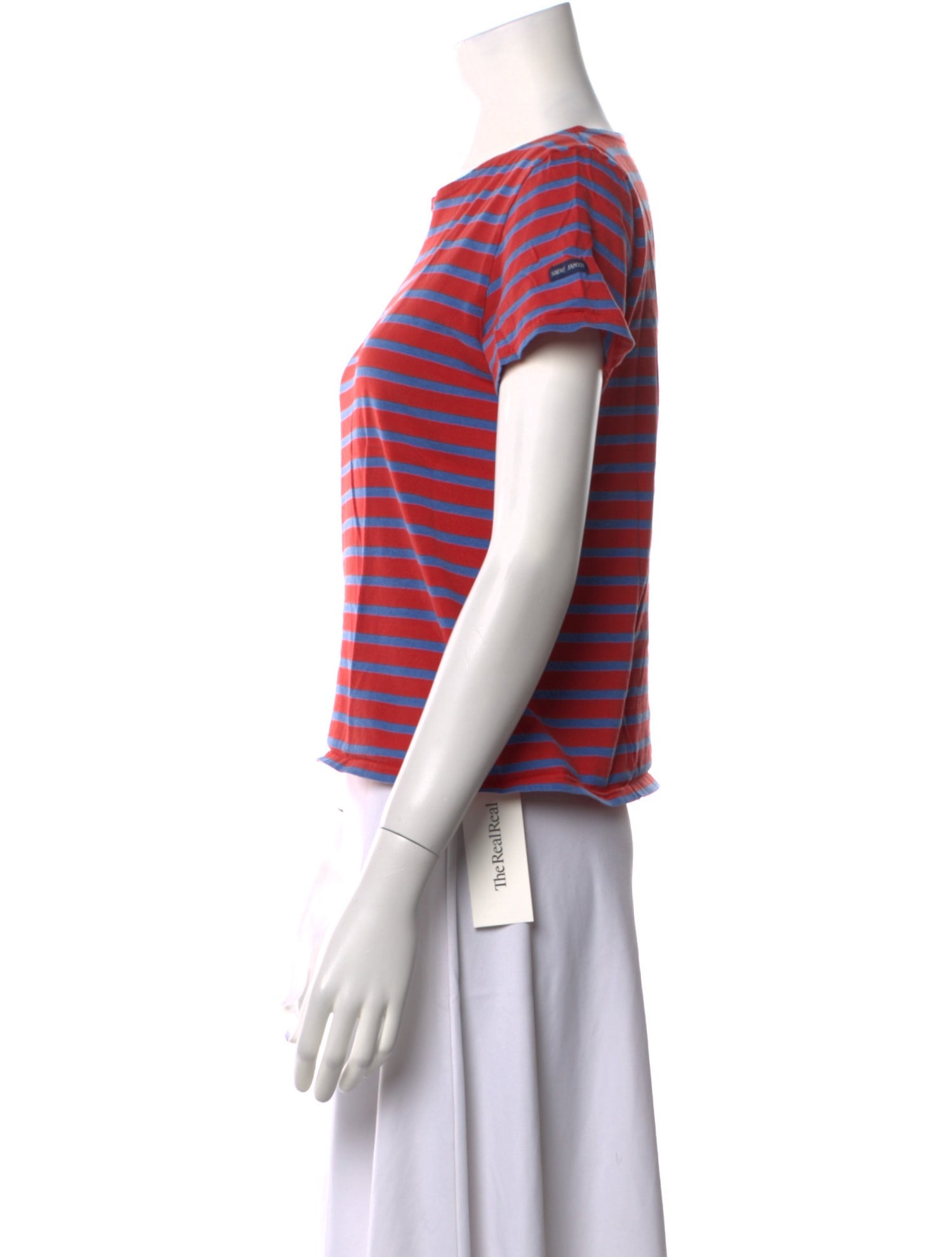 Saint James Striped Crew Neck T-Shirt