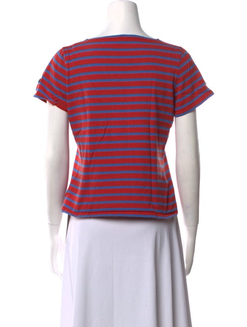 Saint James Striped Crew Neck T-Shirt